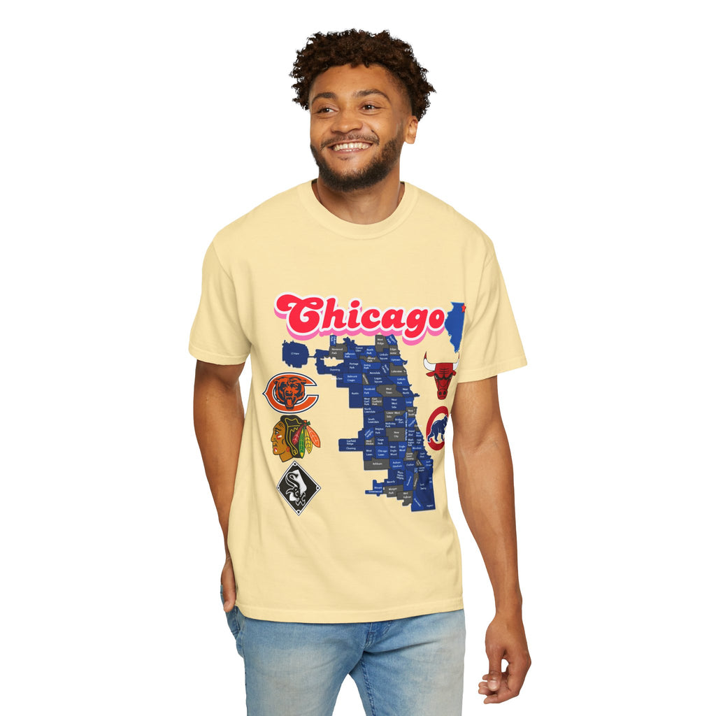 Chicago Unisex T-shirt - Vintage Chicago Design