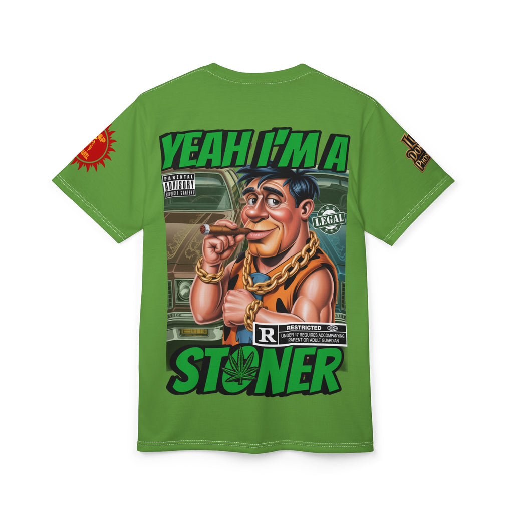 Yeah I'm a Stoner T-Shirt LD&P APPAREL Light Green