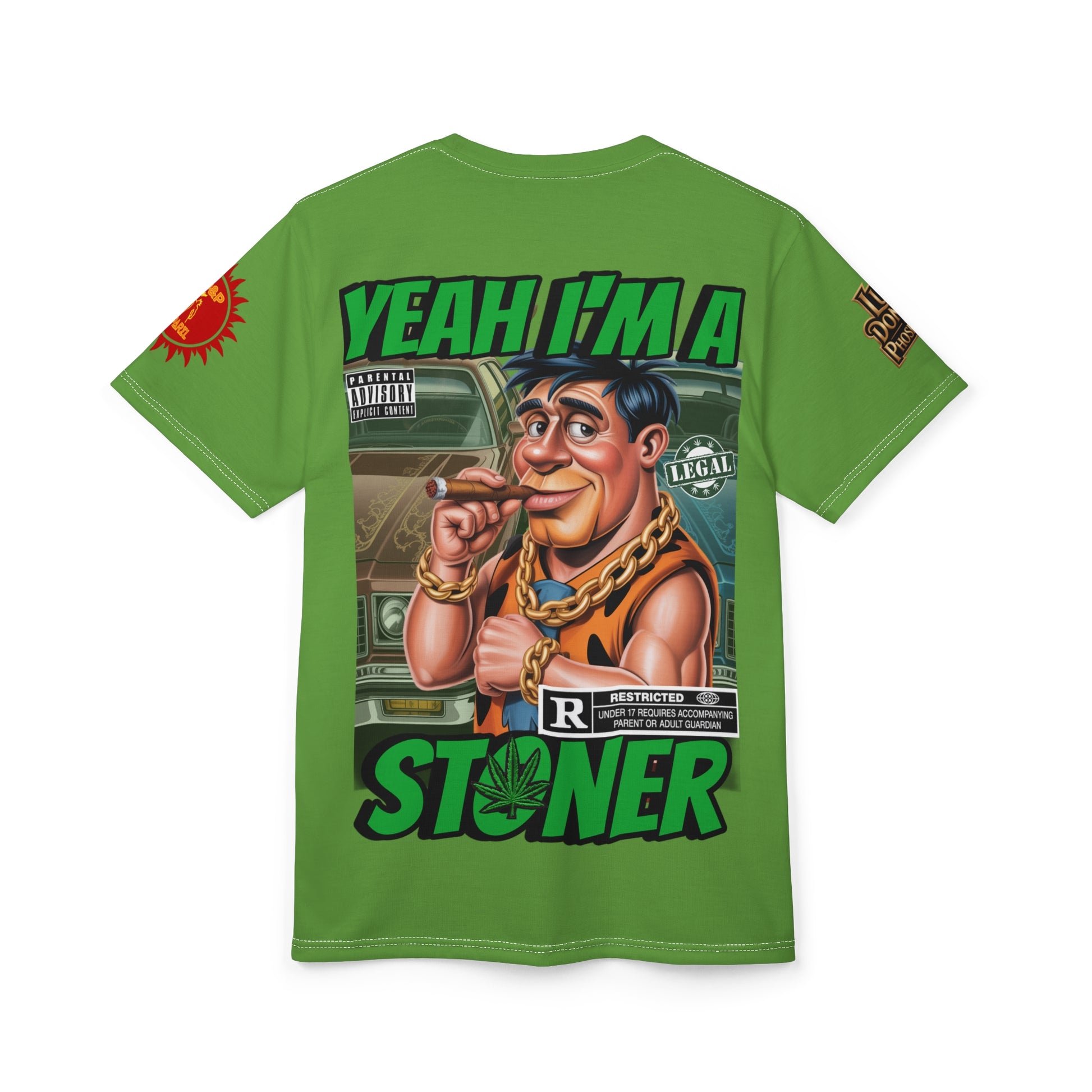 Yeah I'm a Stoner T-Shirt LD&P APPAREL Light Green