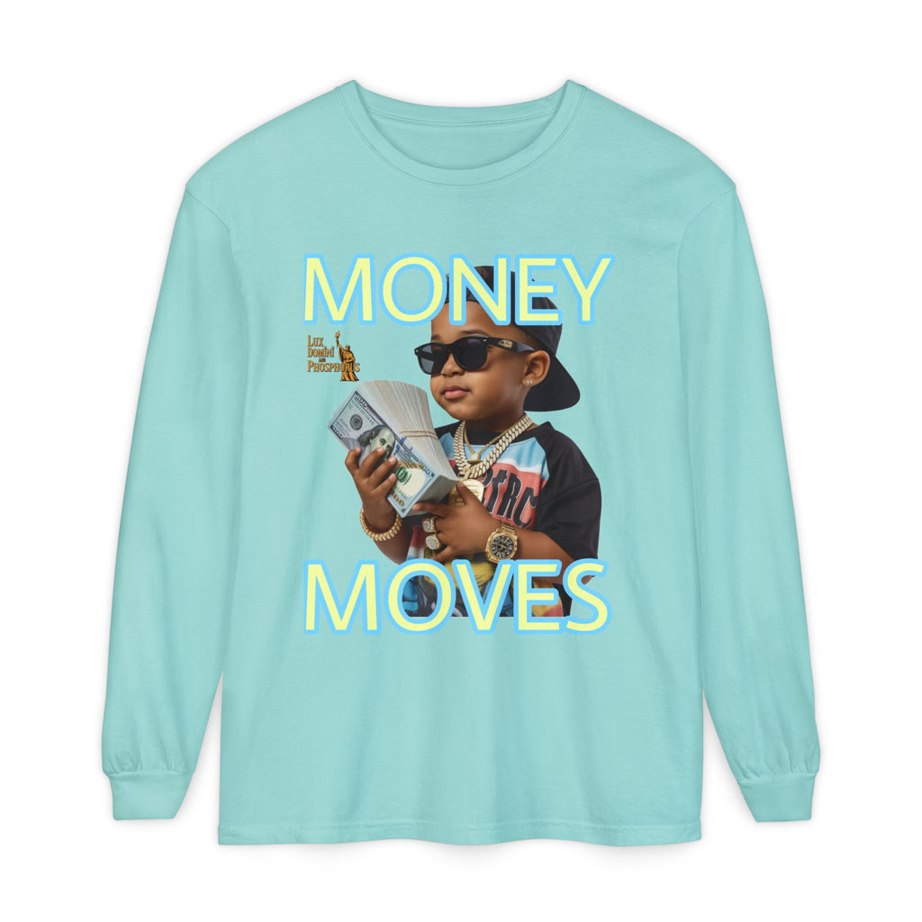 Long Sleeve T-Shirt - Money Moves LD&P APPAREL