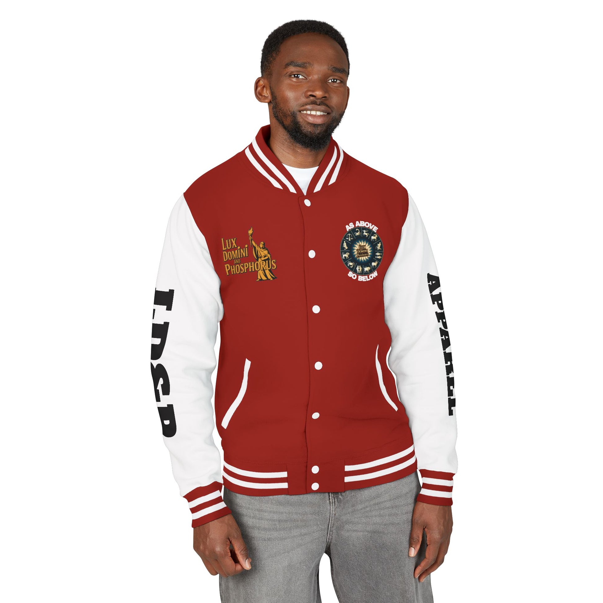 Letterman Jacket - As above so below LD&P APPAREL Design