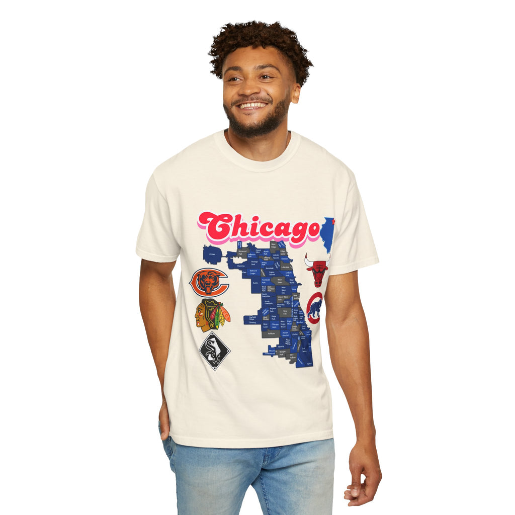 Chicago Unisex T-shirt - Vintage Chicago Design