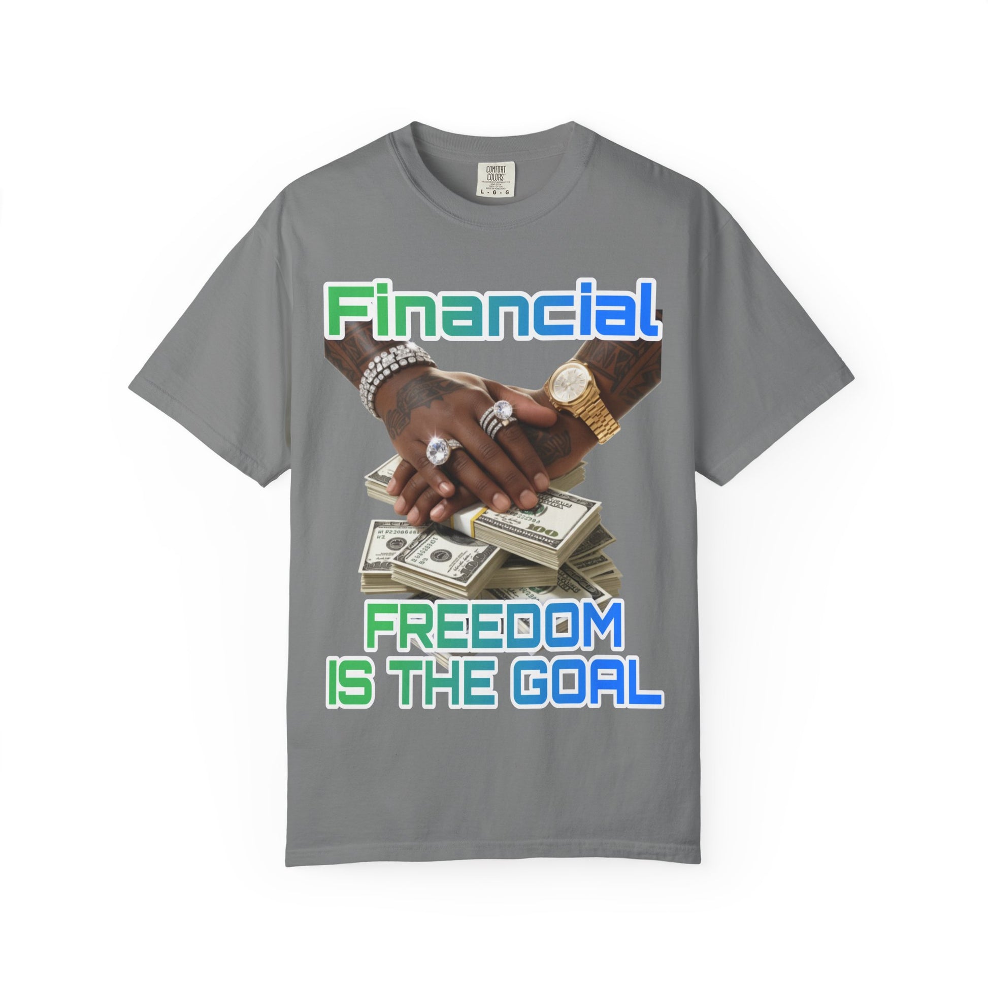 Financial Freedom Unisex T-shirt - 'Financial Freedom is The Goal' Design