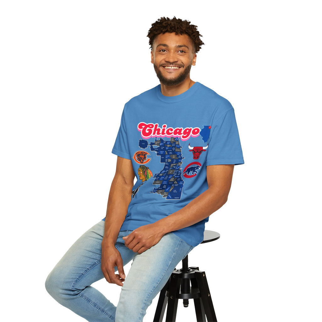 Chicago Unisex T-shirt - Vintage Chicago Design