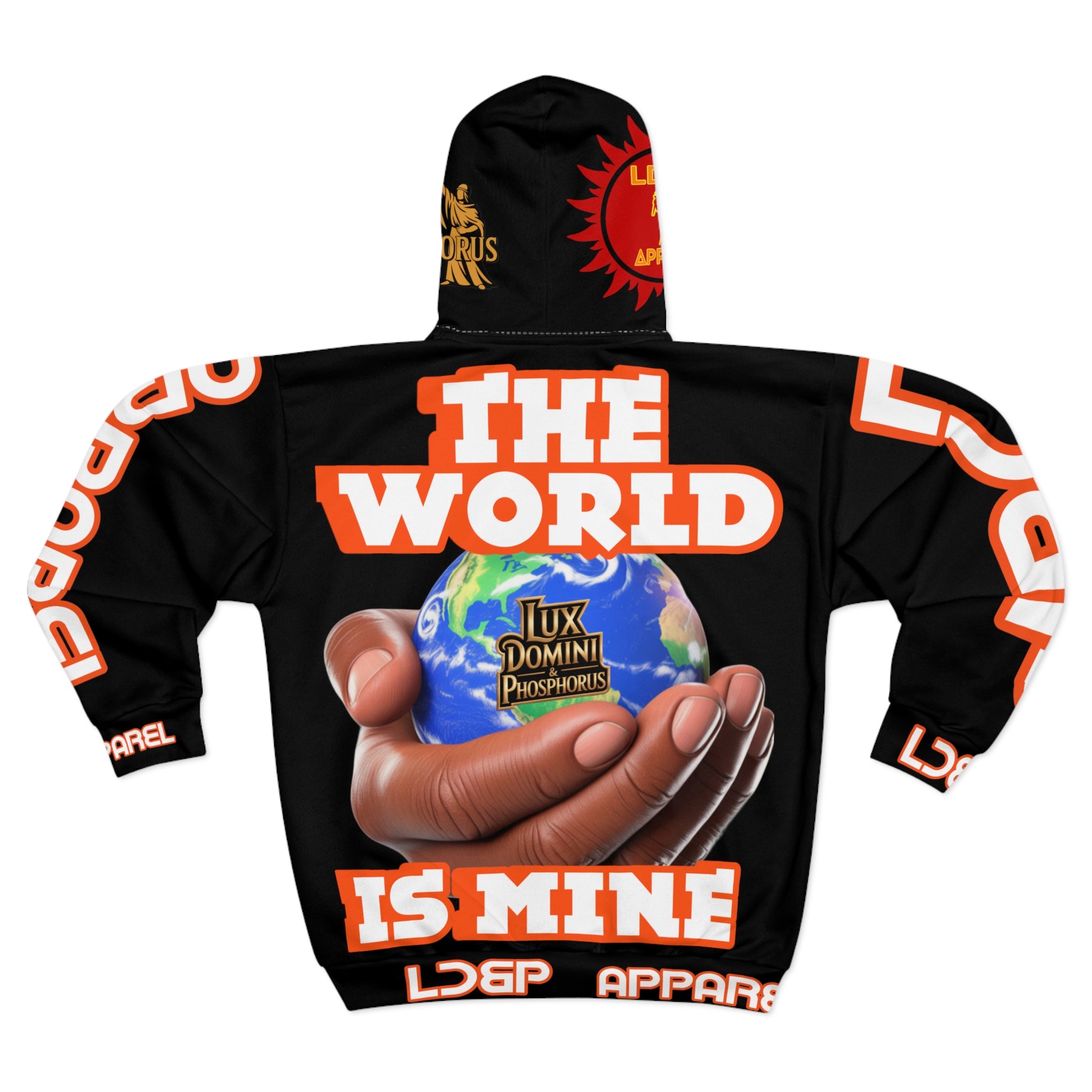 Unisex Hoodie - The World Is Mine LD&P Apparel Design