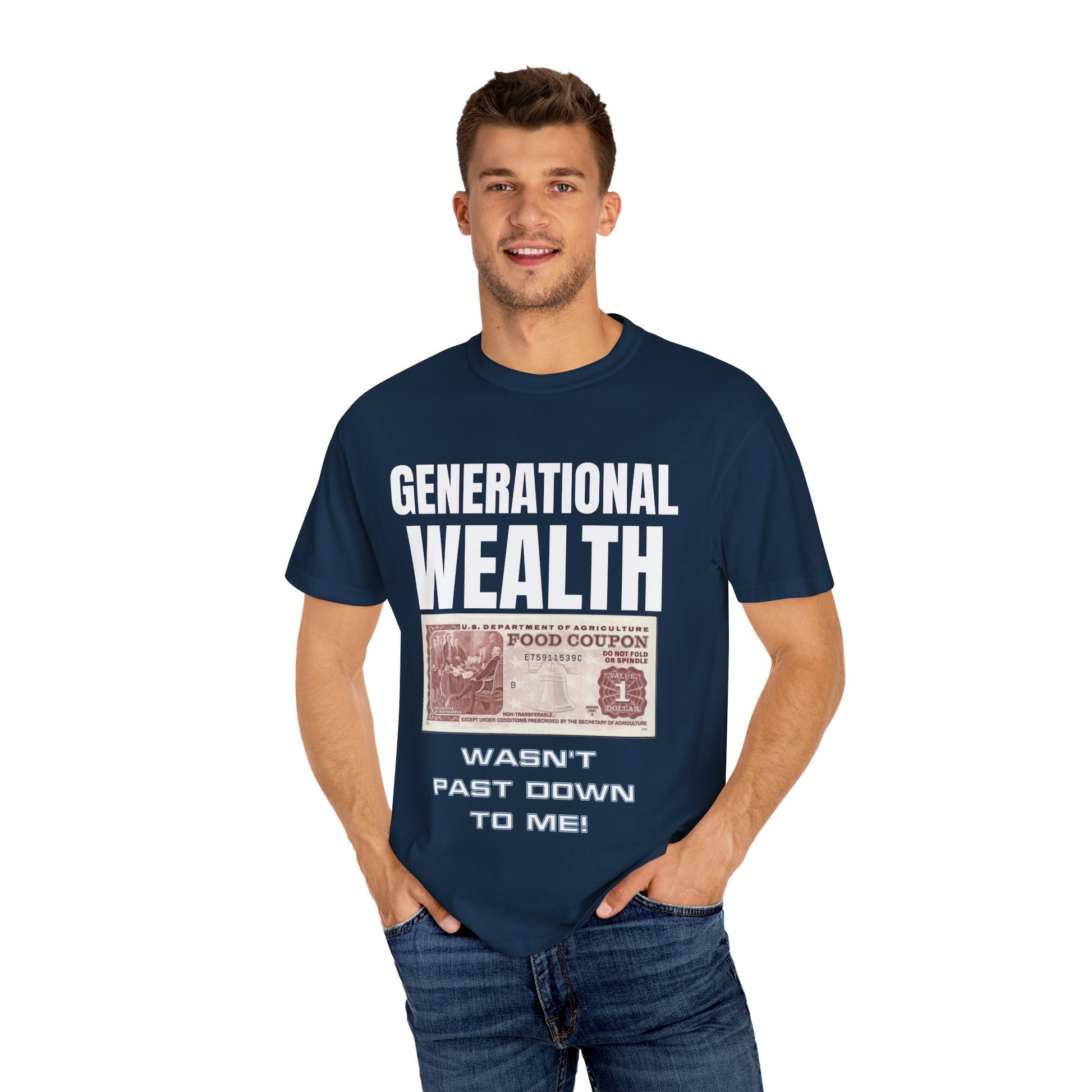 Garment-Dyed T-shirt Generational Wealth Tee