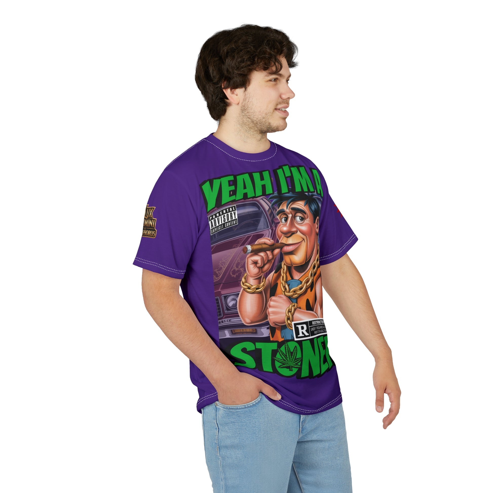 Yeah I'm a Stoner T-Shirt LD&P APPAREL Purple