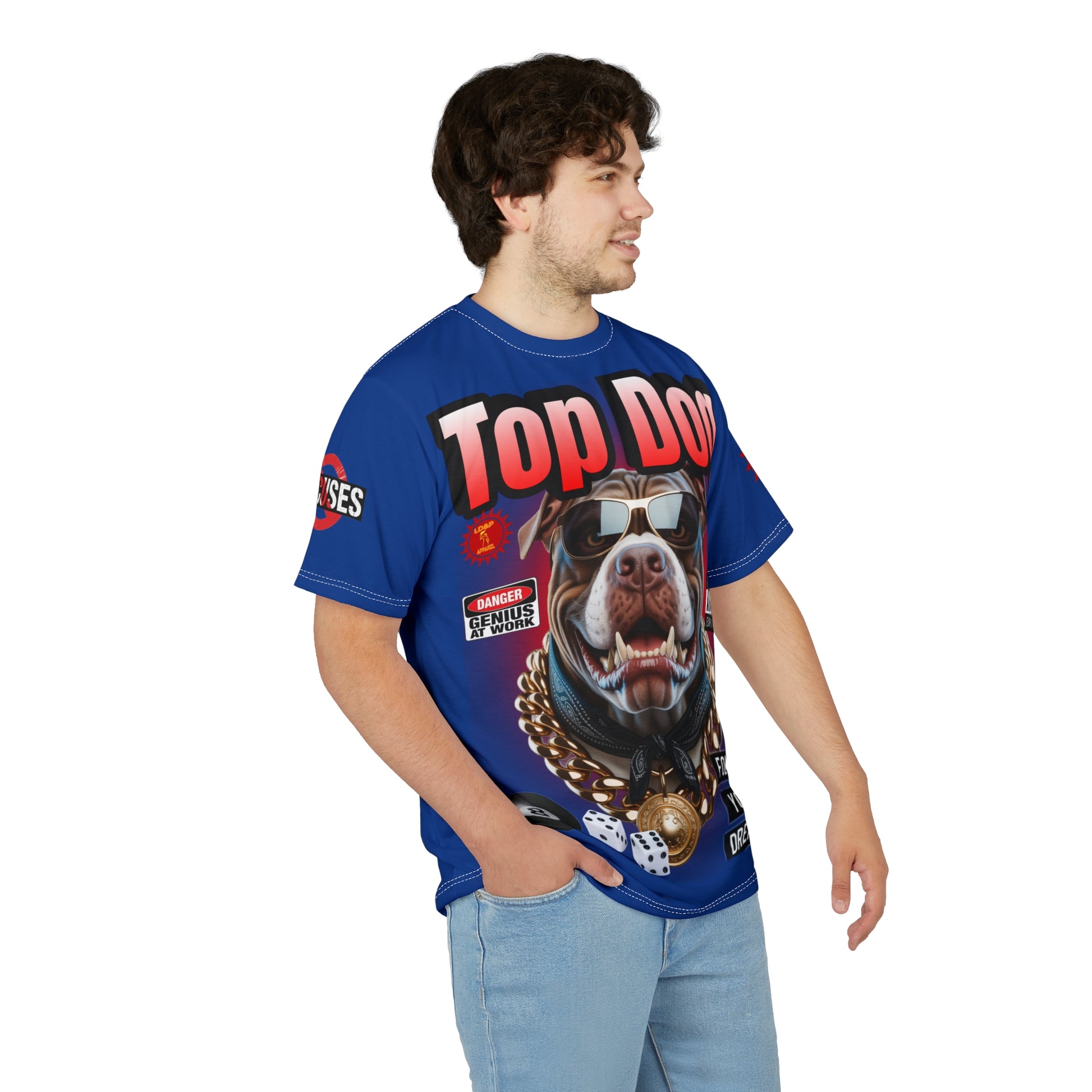 Top Dog LD&P APPAREL GRAPHIC T-Shirt Blue