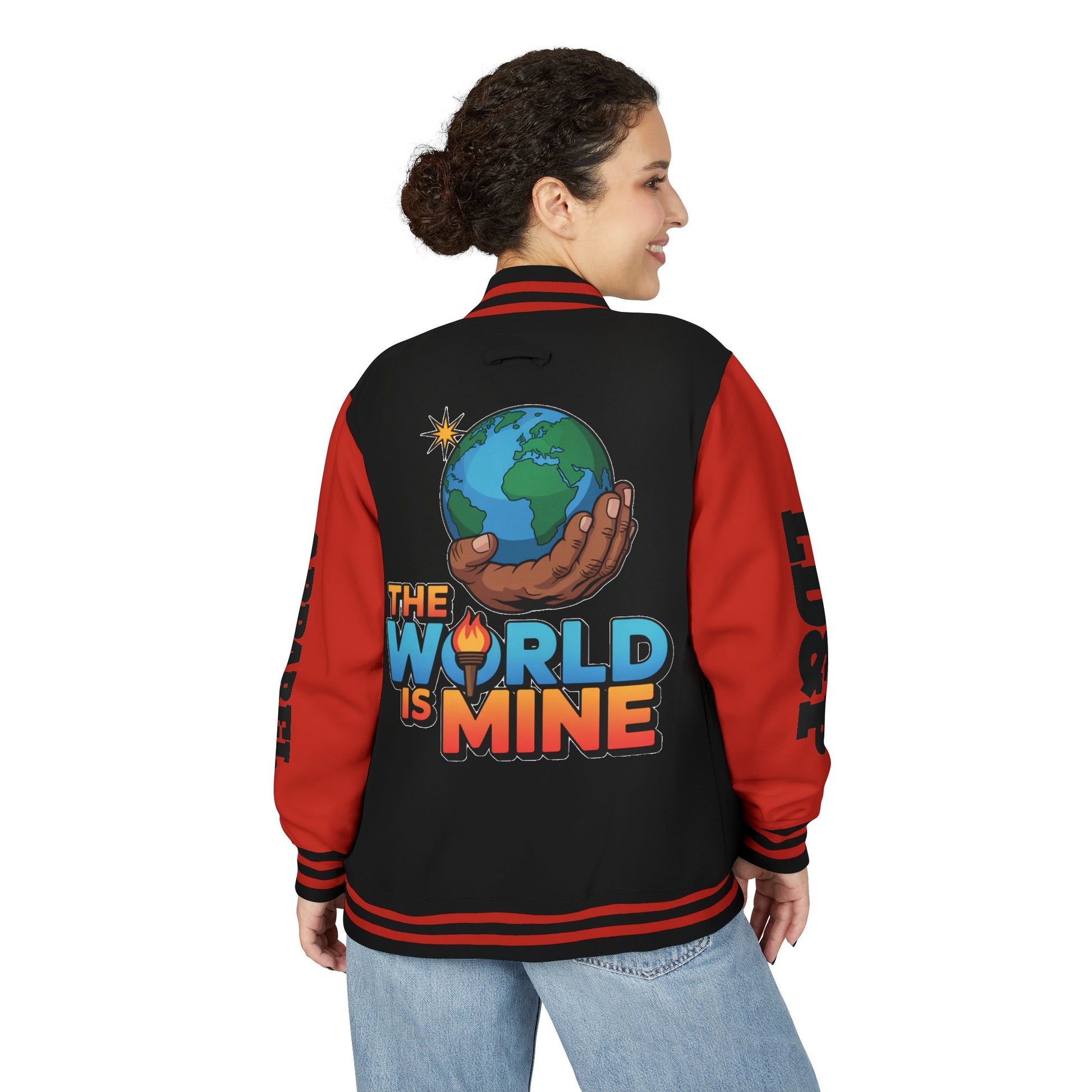 Letterman Jacket - The World is Mine LD&P APPAREL Design