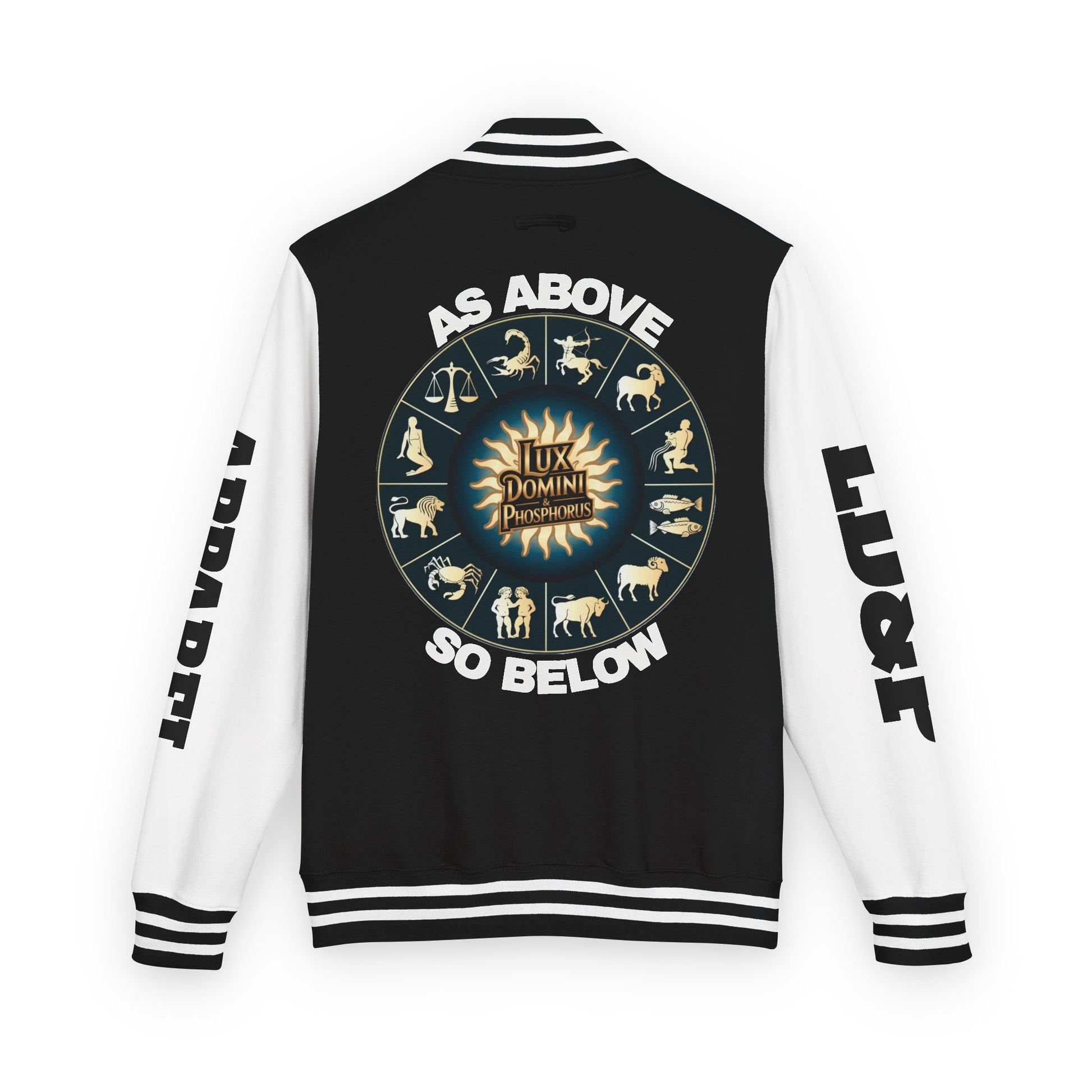Letterman Jacket - As above so below LD&P APPAREL Design