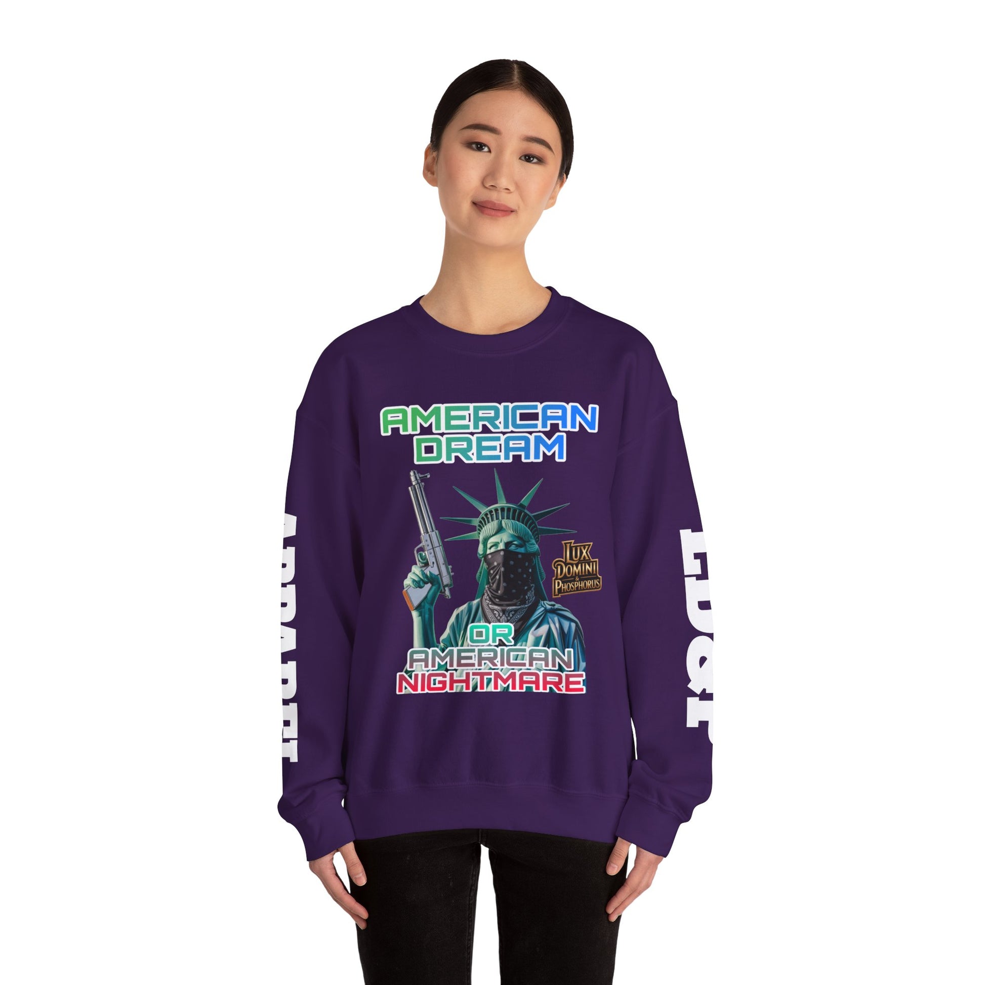 Sweatshirt - American Dream or Nightmare LD&P Apparel Design