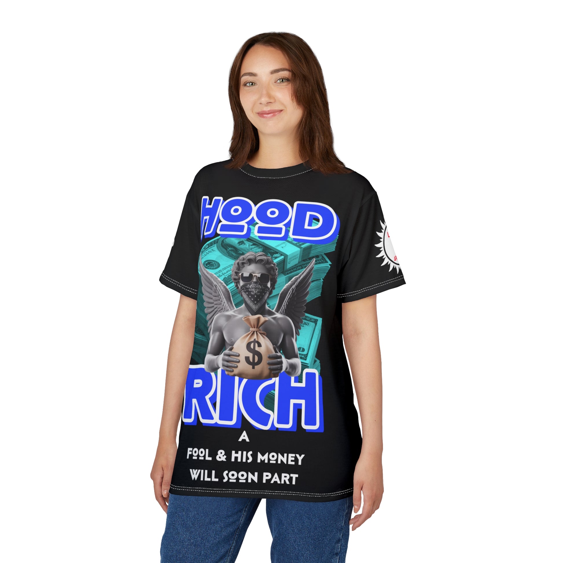 Hood Rich Graphic Tee LD&P APPAREL