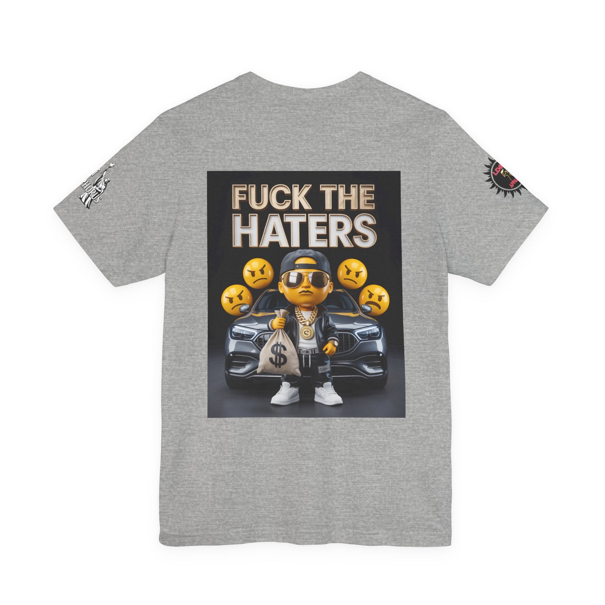 Fuck the Haters Unisex Tee - Bold Graphic Motivational Shirt