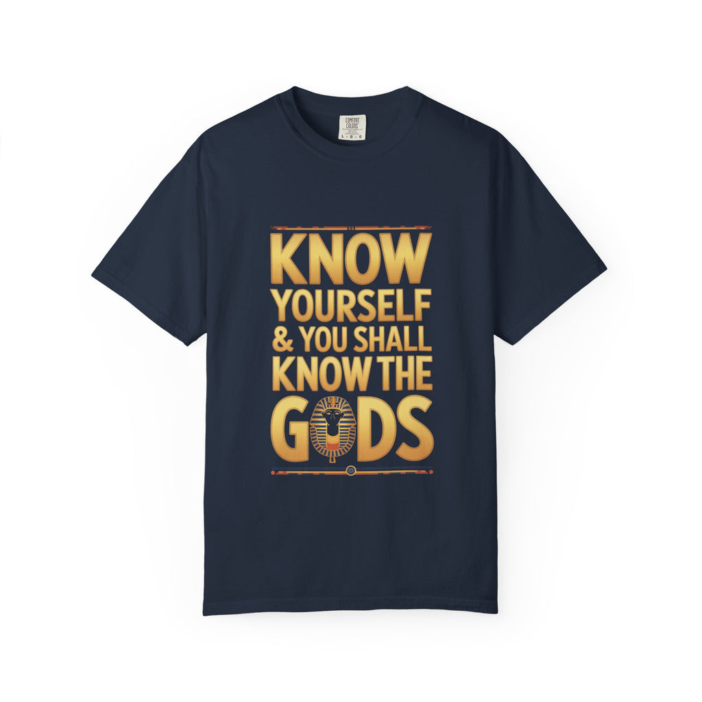 Garment-Dyed T-shirt - Know Yourself Design