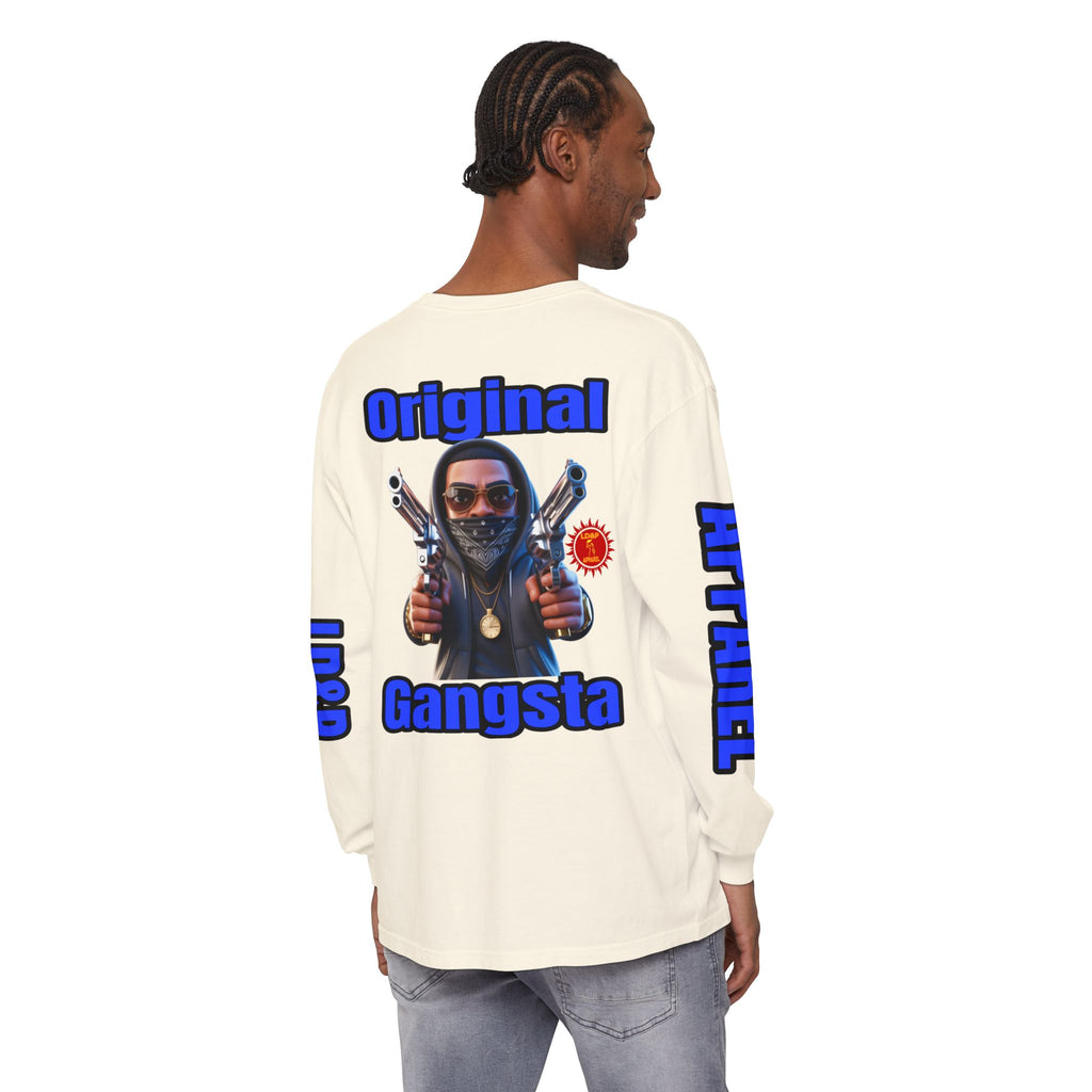 Long Sleeve T-Shirt Original Gangsta LD&amp;P Apparel Design