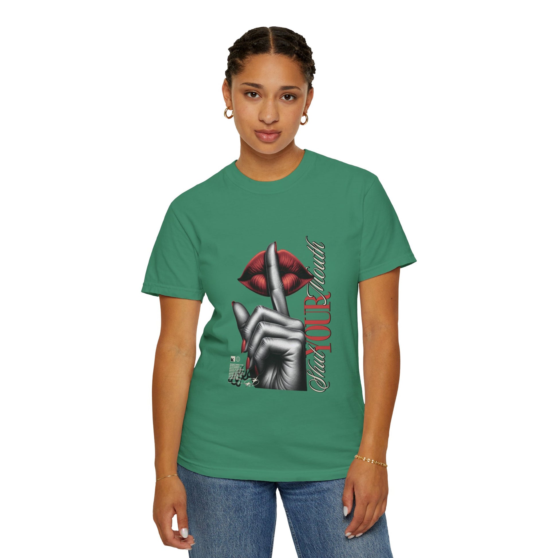 Dyed T-shirt - Big Moma Print