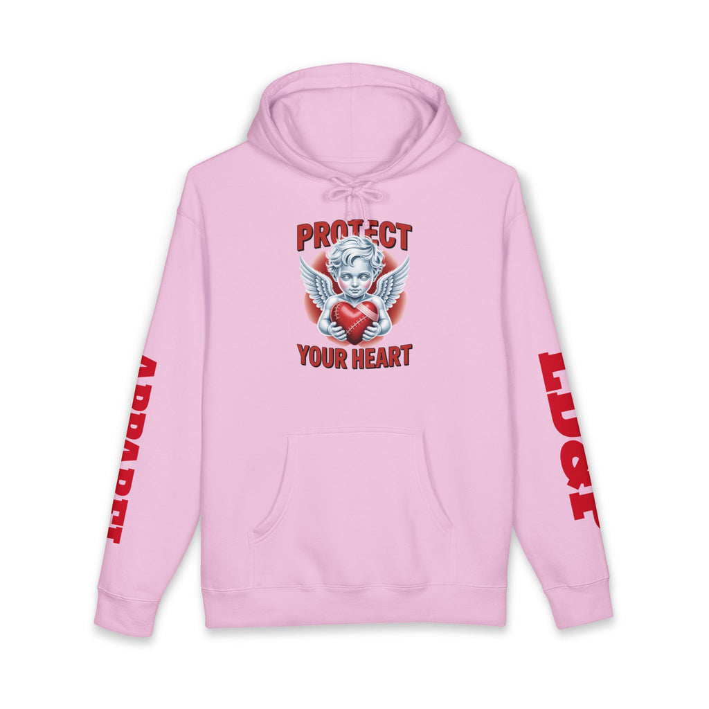 Hooded Sweatshirt - 'protect your heart' Bold Graphic Design