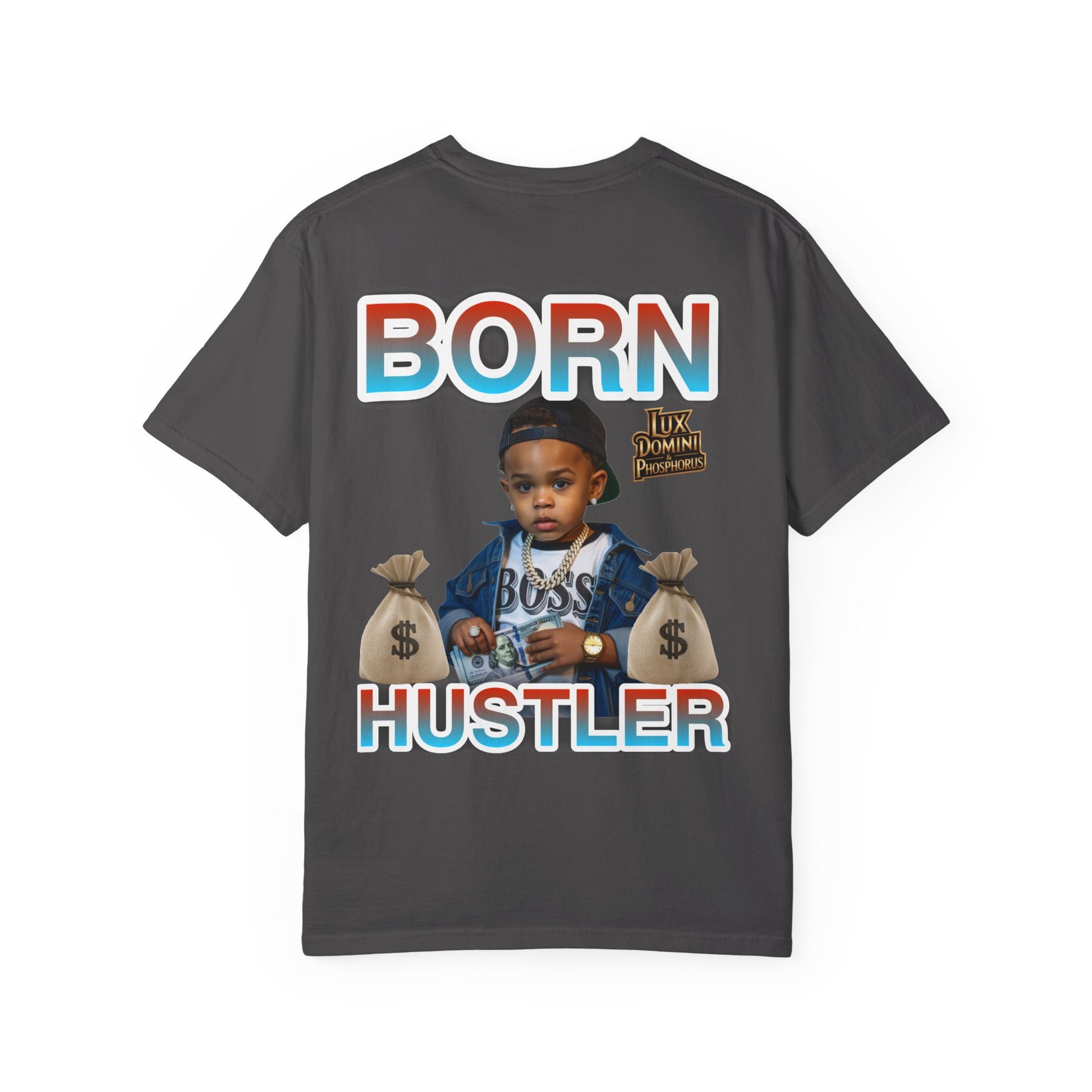 Garment-Dyed T-shirt BORN HUSTLER LD&P APPAREL