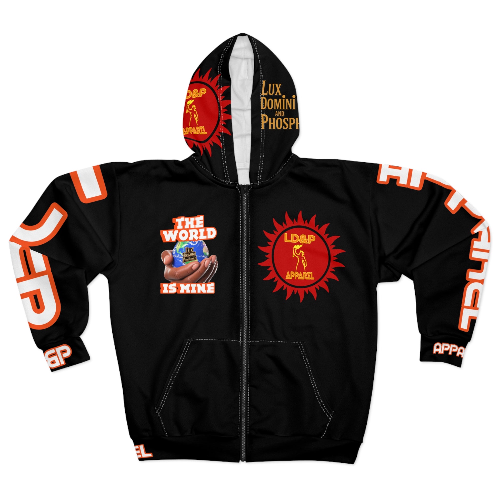 Unisex Hoodie - The World Is Mine LD&P Apparel Design