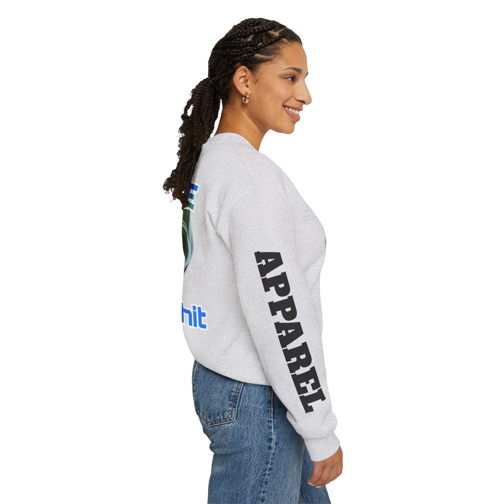 Crewneck Sweatshirt - Smoke That LD&P APPAREL Design