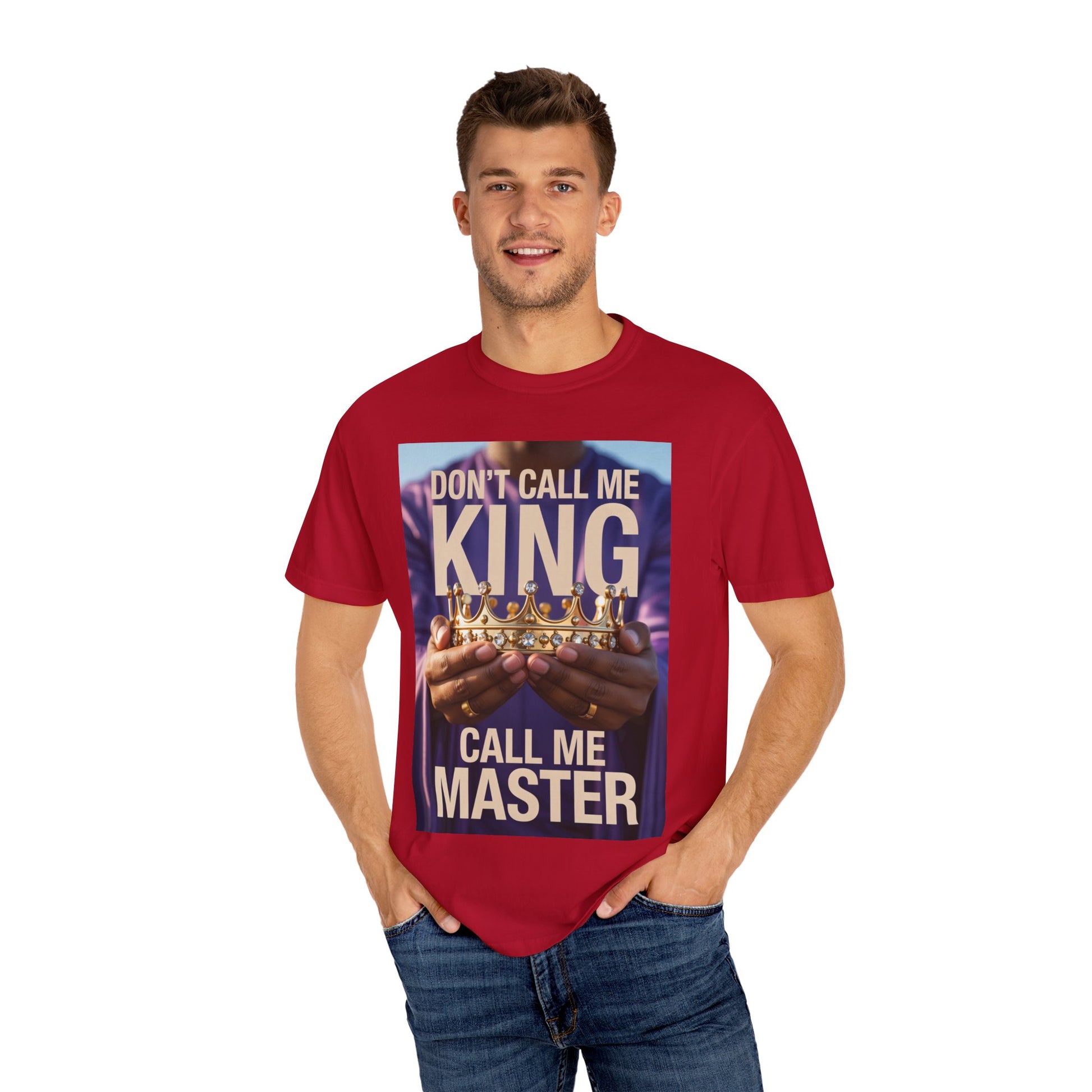 Unisex T-shirt Call Me Master Design