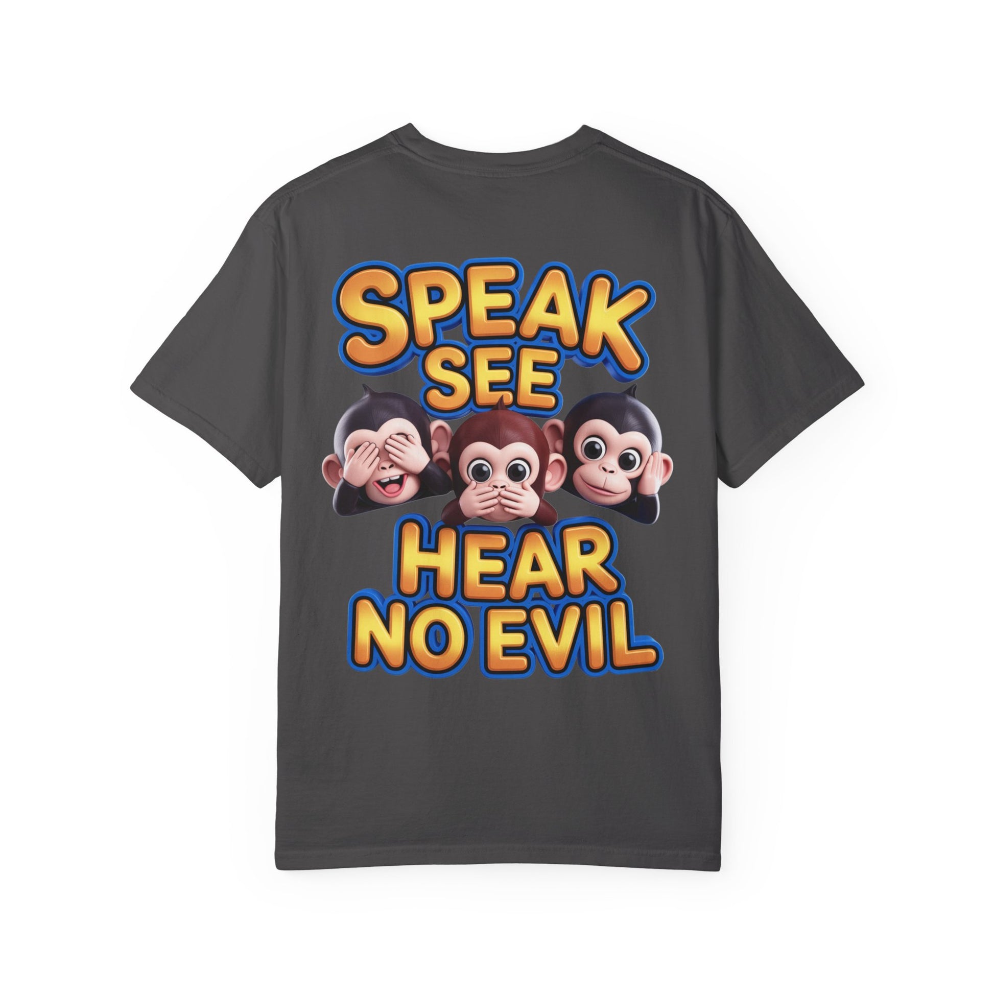 Graphic T-Shirt Speak See Hear No Evil
