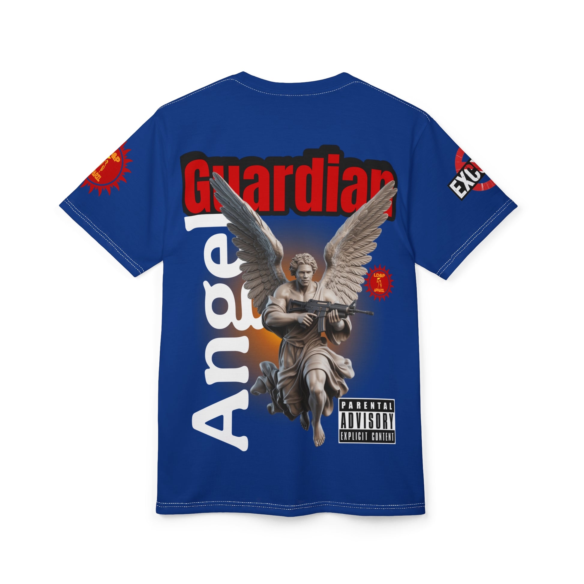 Guardian Angel Graphic Tee LD&P APPAREL Blue