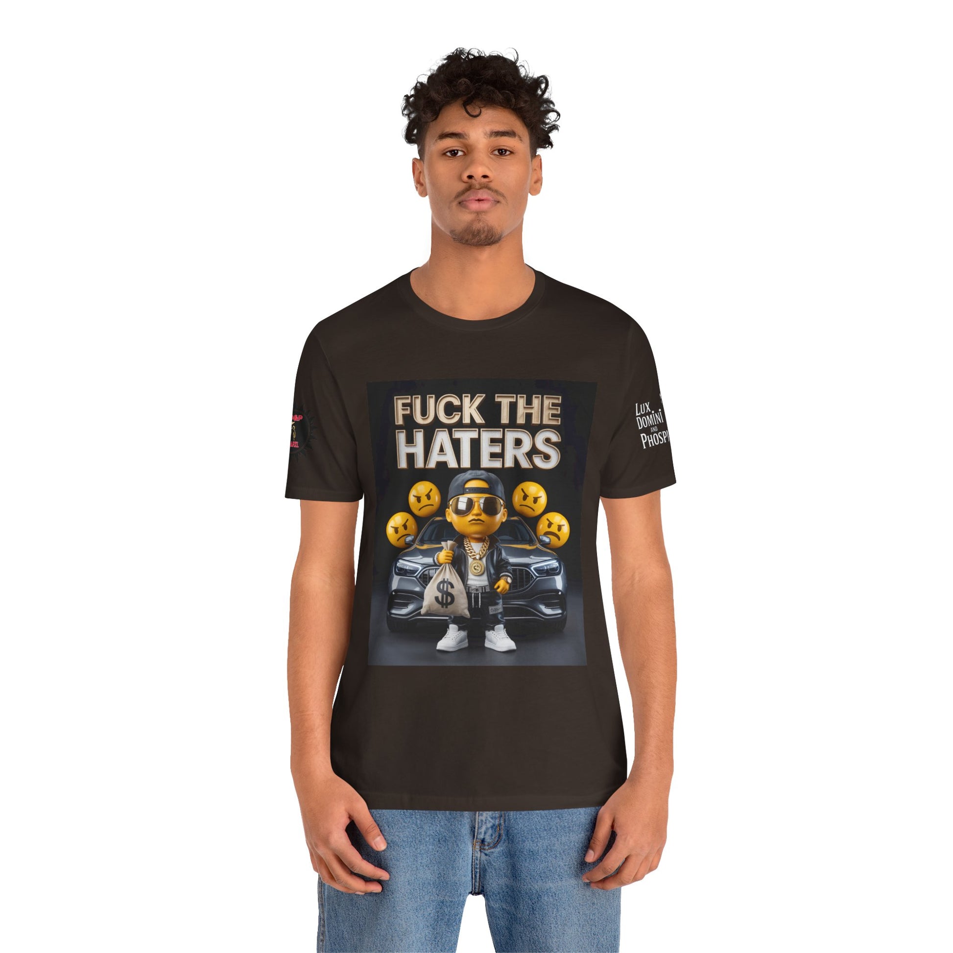 Fuck the Haters Unisex Tee - Bold Graphic Motivational Shirt