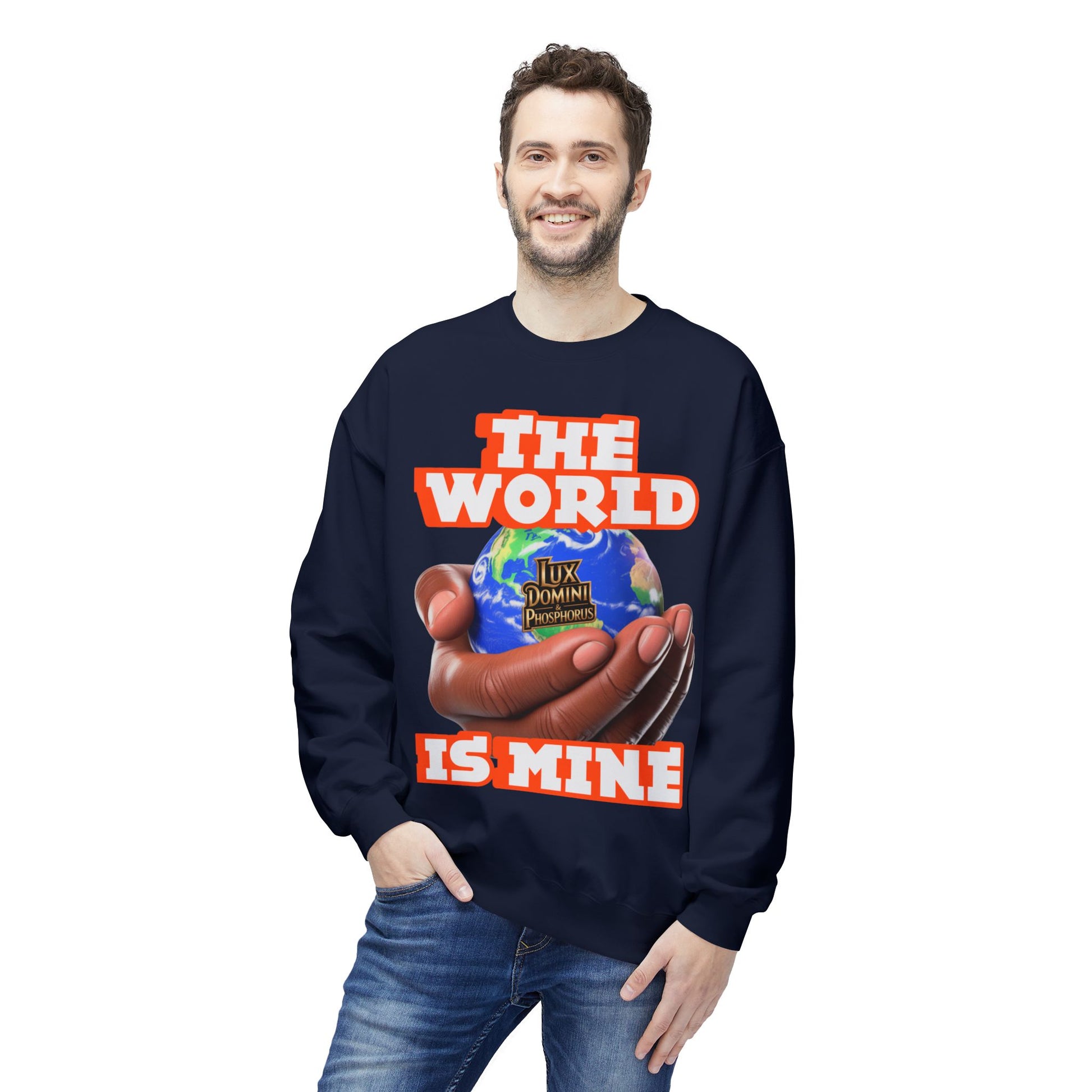 "The World Is Mine" Crewneck Sweatshirt