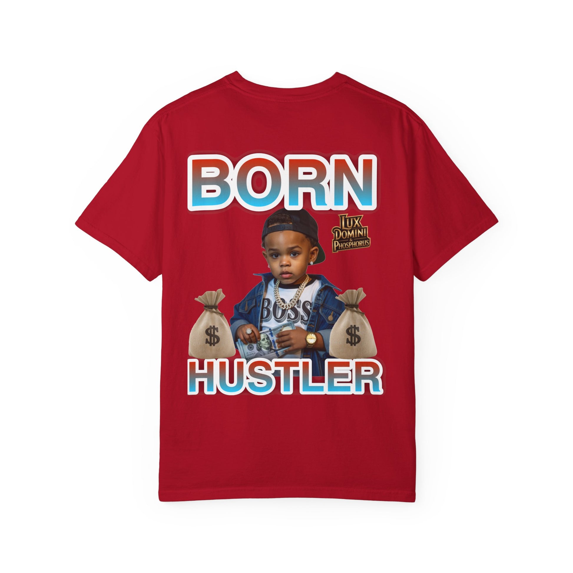 Garment-Dyed T-shirt BORN HUSTLER LD&P APPAREL