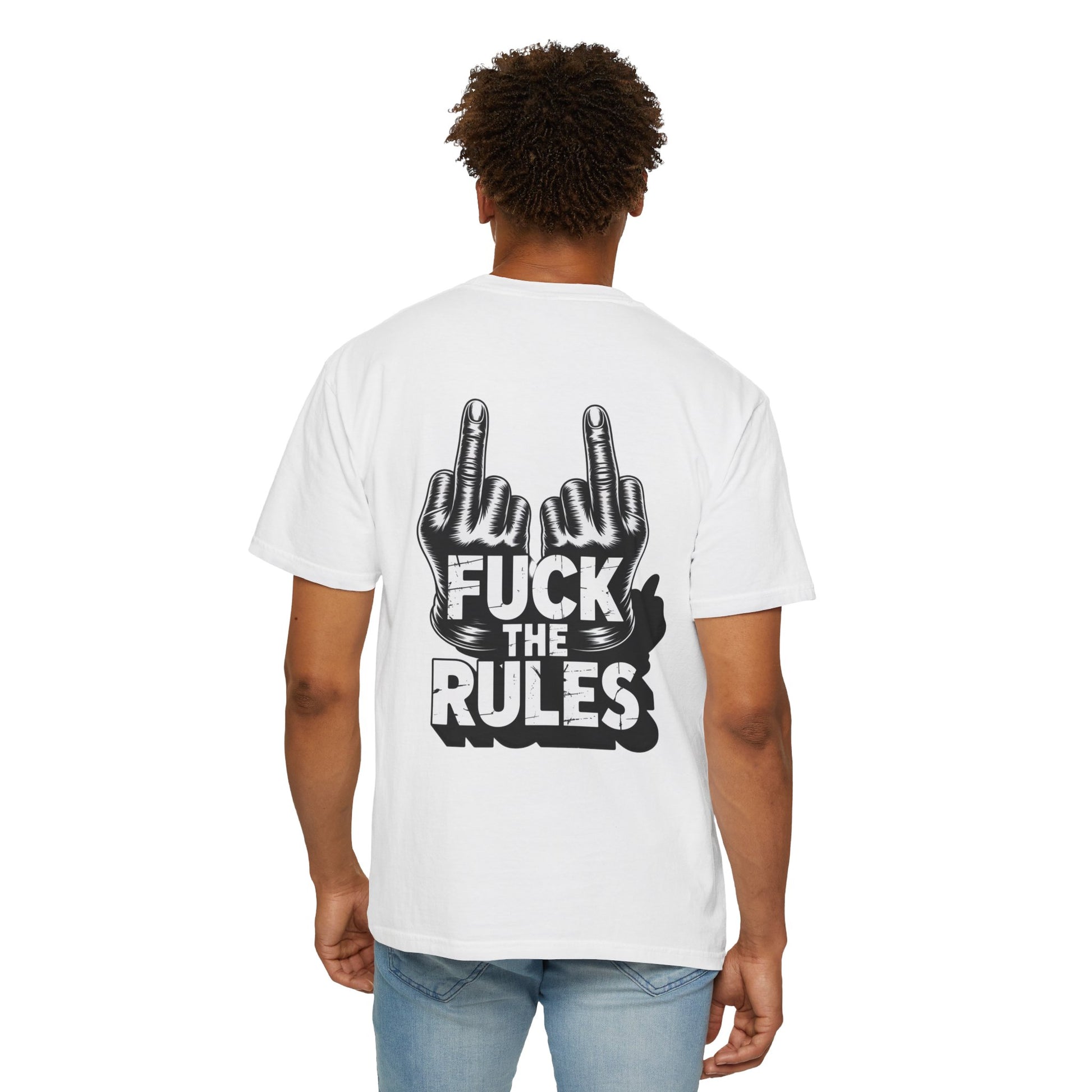 Trust Nothing Unisex T-shirt - Skip The Rules Typography Tee