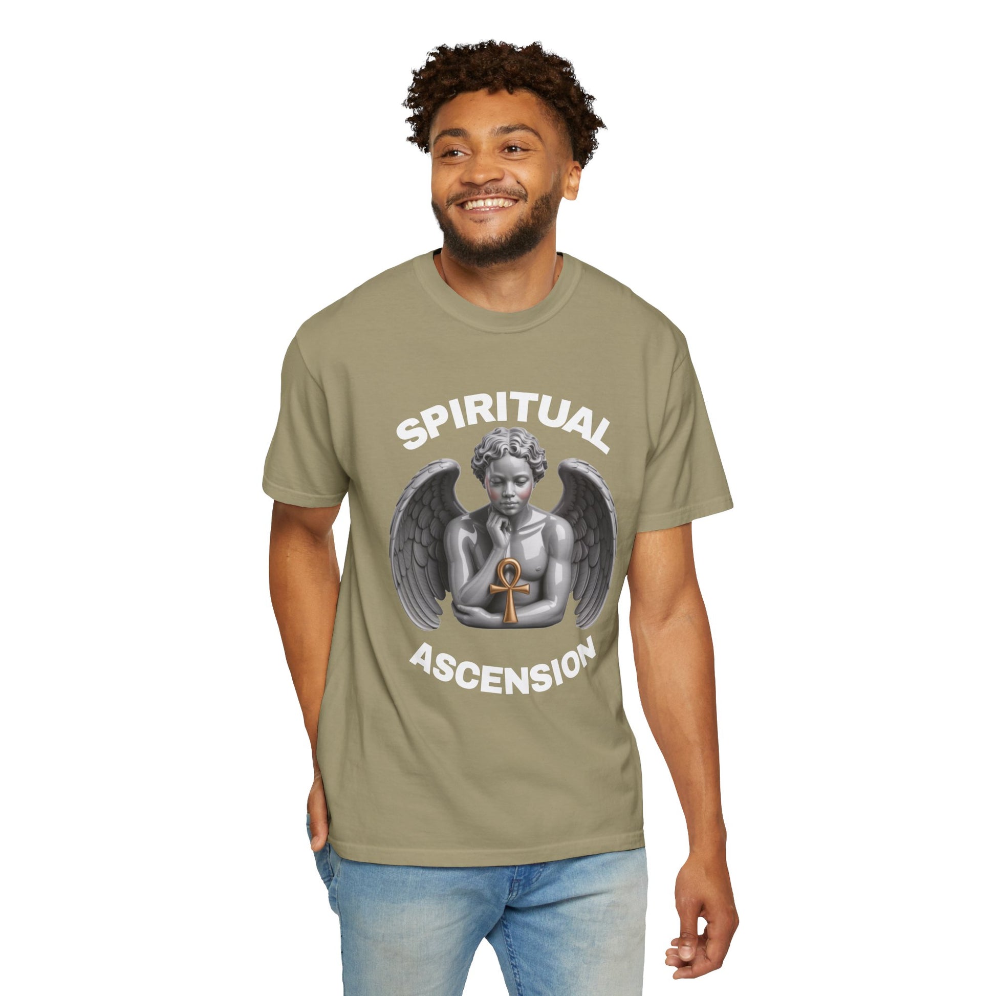 Unisex Garment-Dyed T-shirt - Spiritual Ascension LD&P Apparel Design