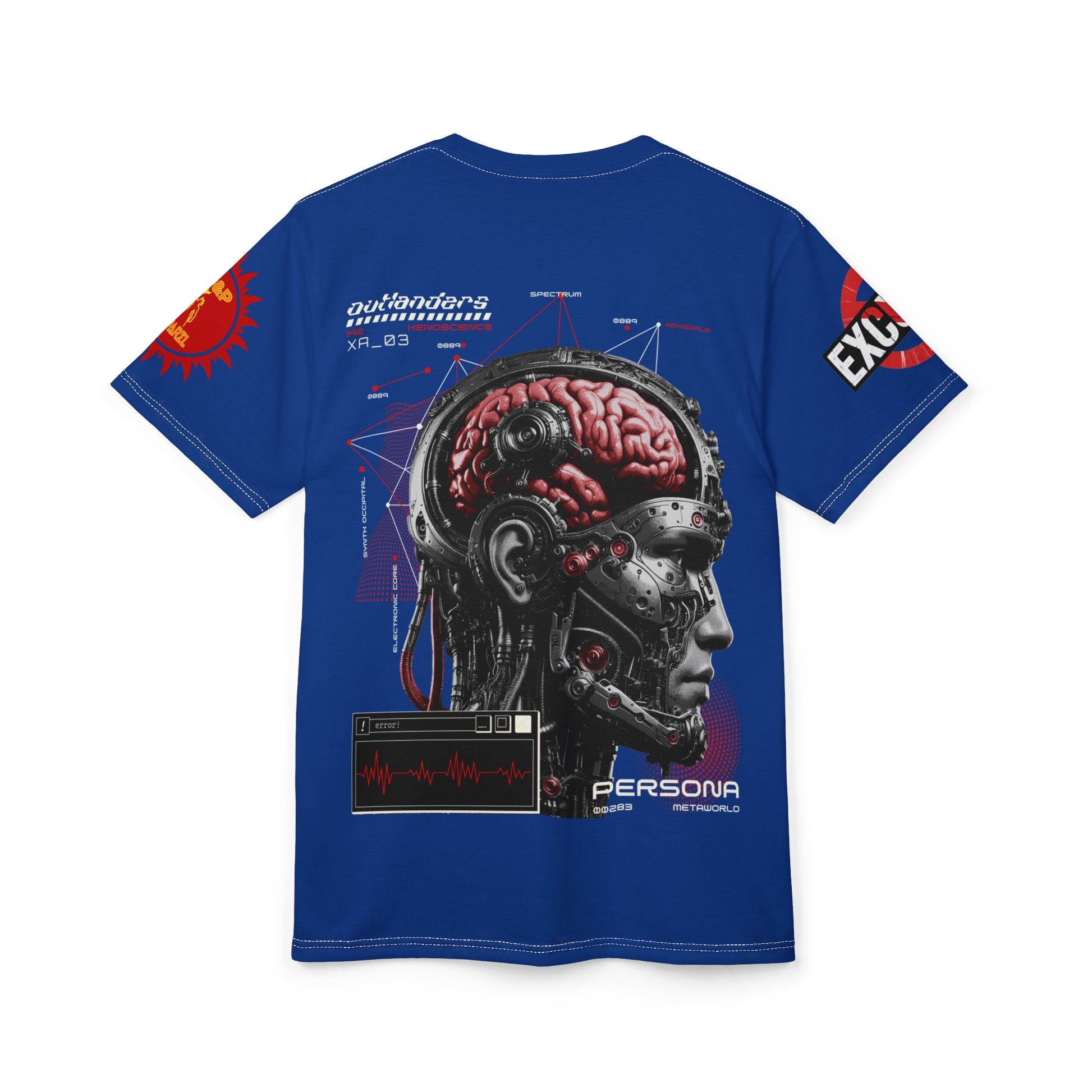Persona Sci‑Fi Graphic Tee Shirt LD&P APPAREL
