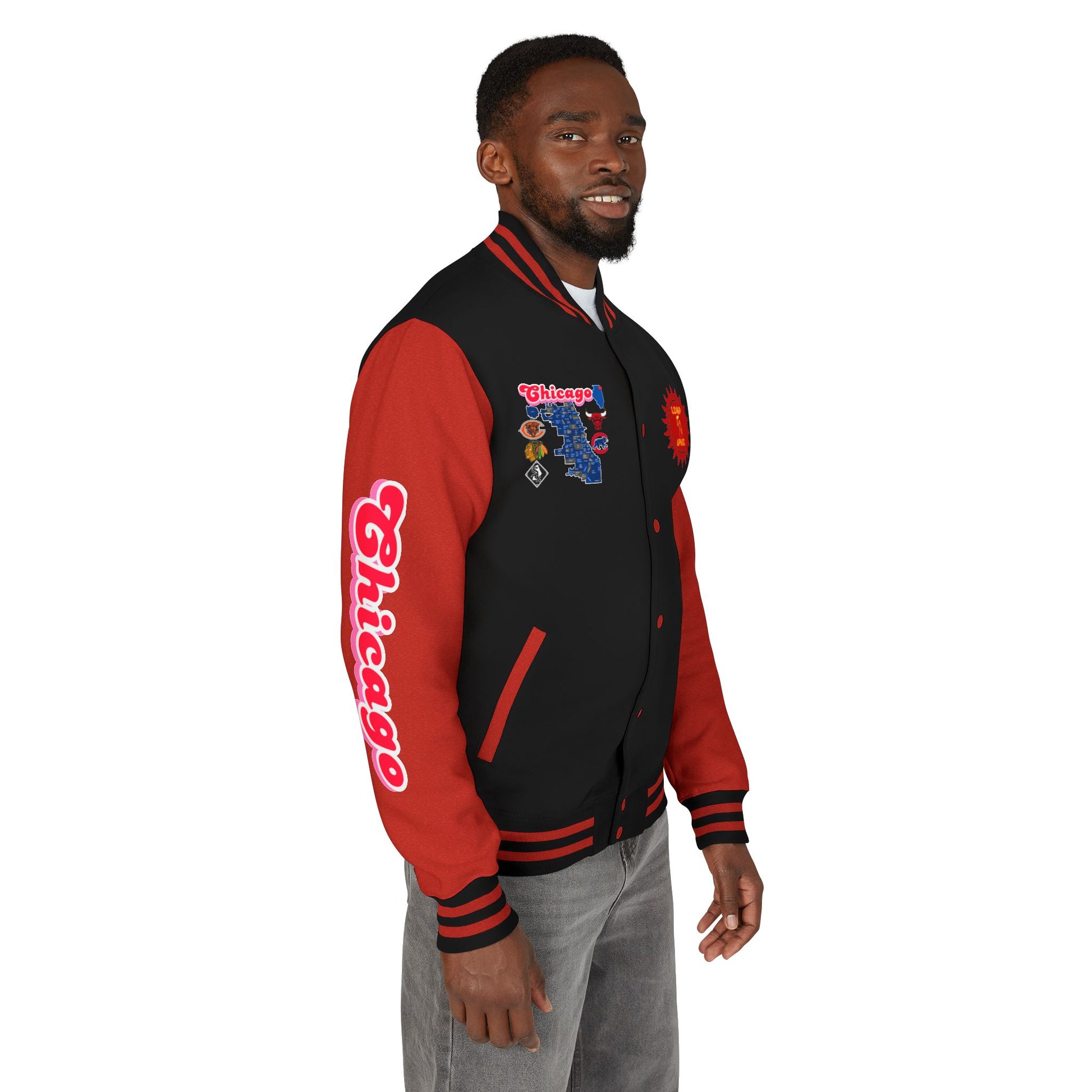 Letterman Jacket Chicago Design