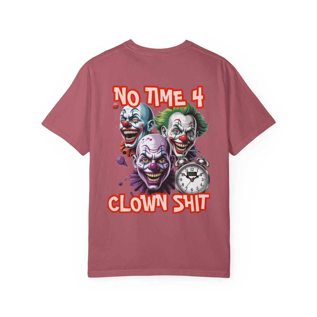 Garment-Dyed T-shirt - Born Hustler Design