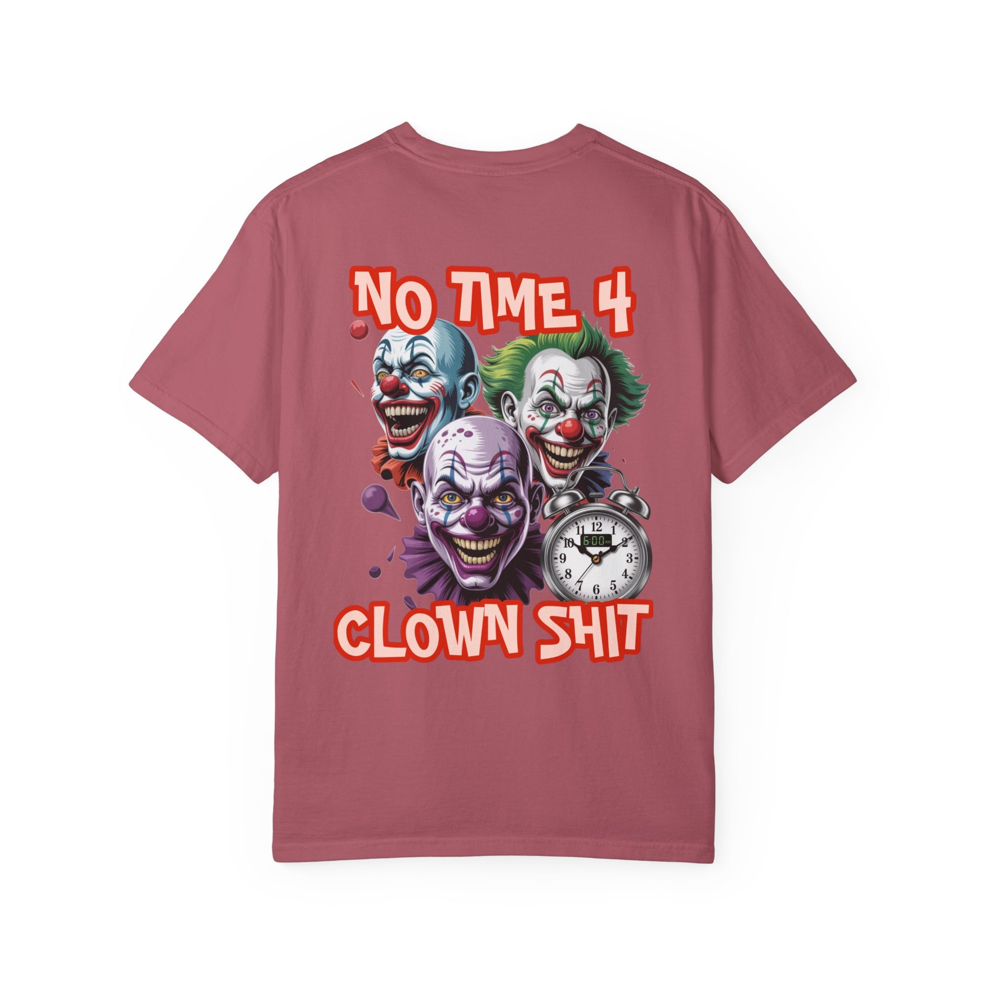 Garment-Dyed T-shirt - Born Hustler Design