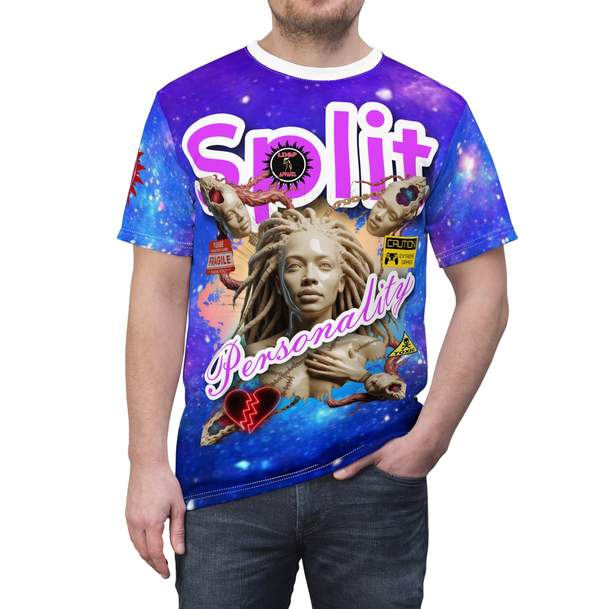 Split Personality T-Shirt LD&P APPAREL Tee