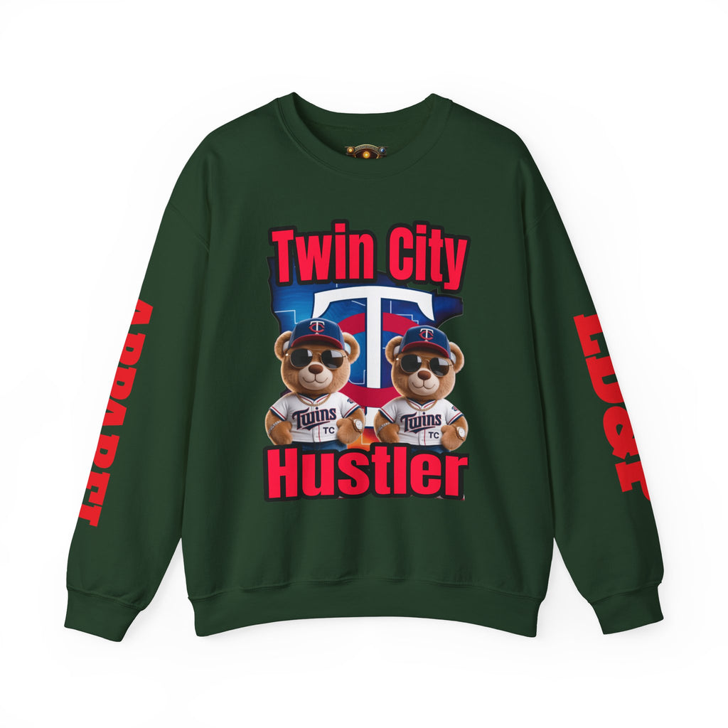 Crewneck Sweatshirt Twin City Hustler LD&P Apparel Design