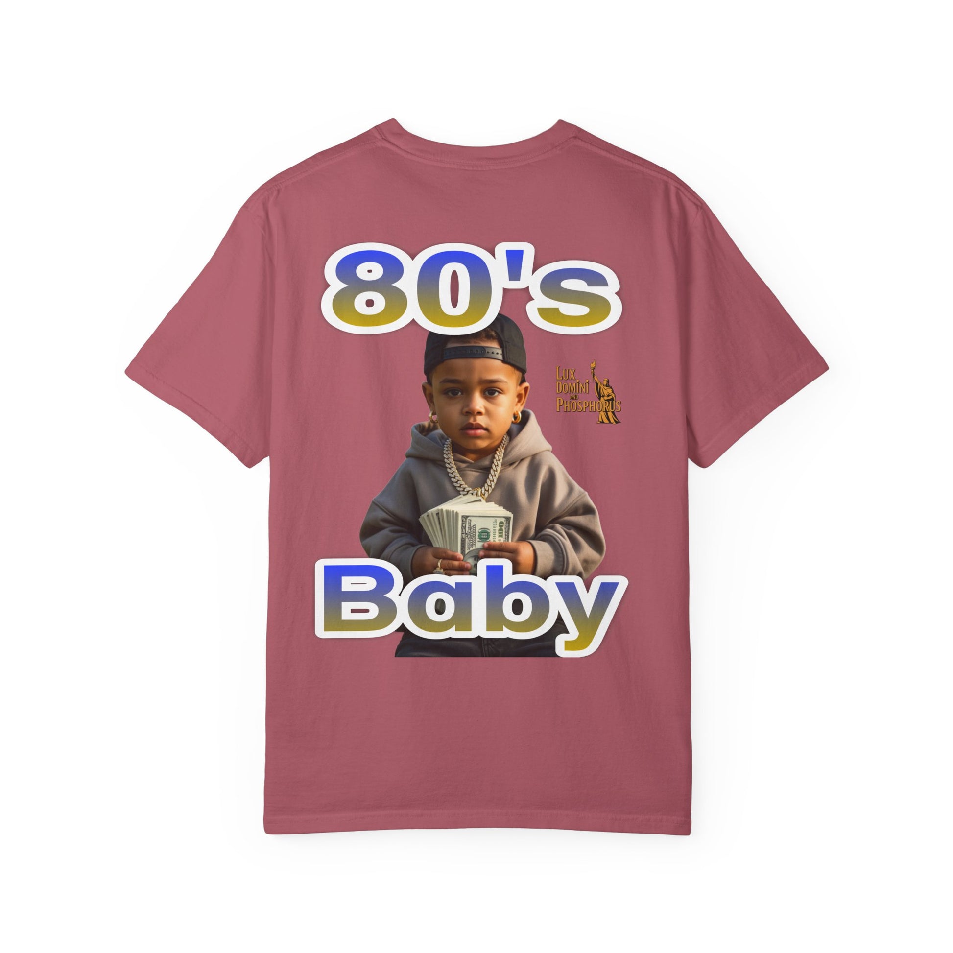 80s Baby Unisex Garment-Dyed T-shirt - LD&P APPAREL