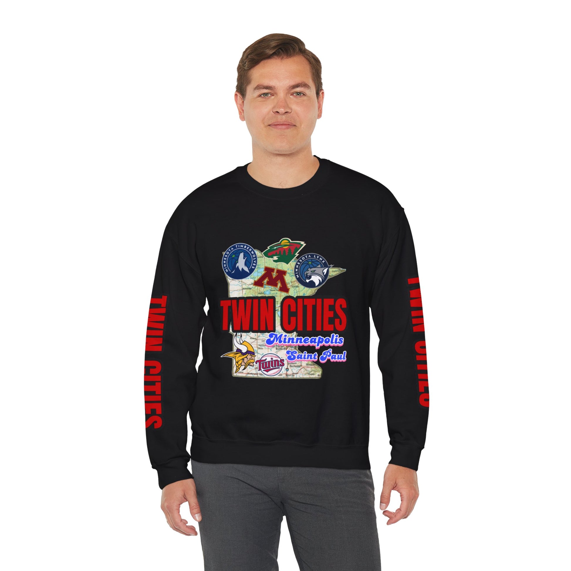 Crewneck Sweatshirt TWIN CITIES Urban Design