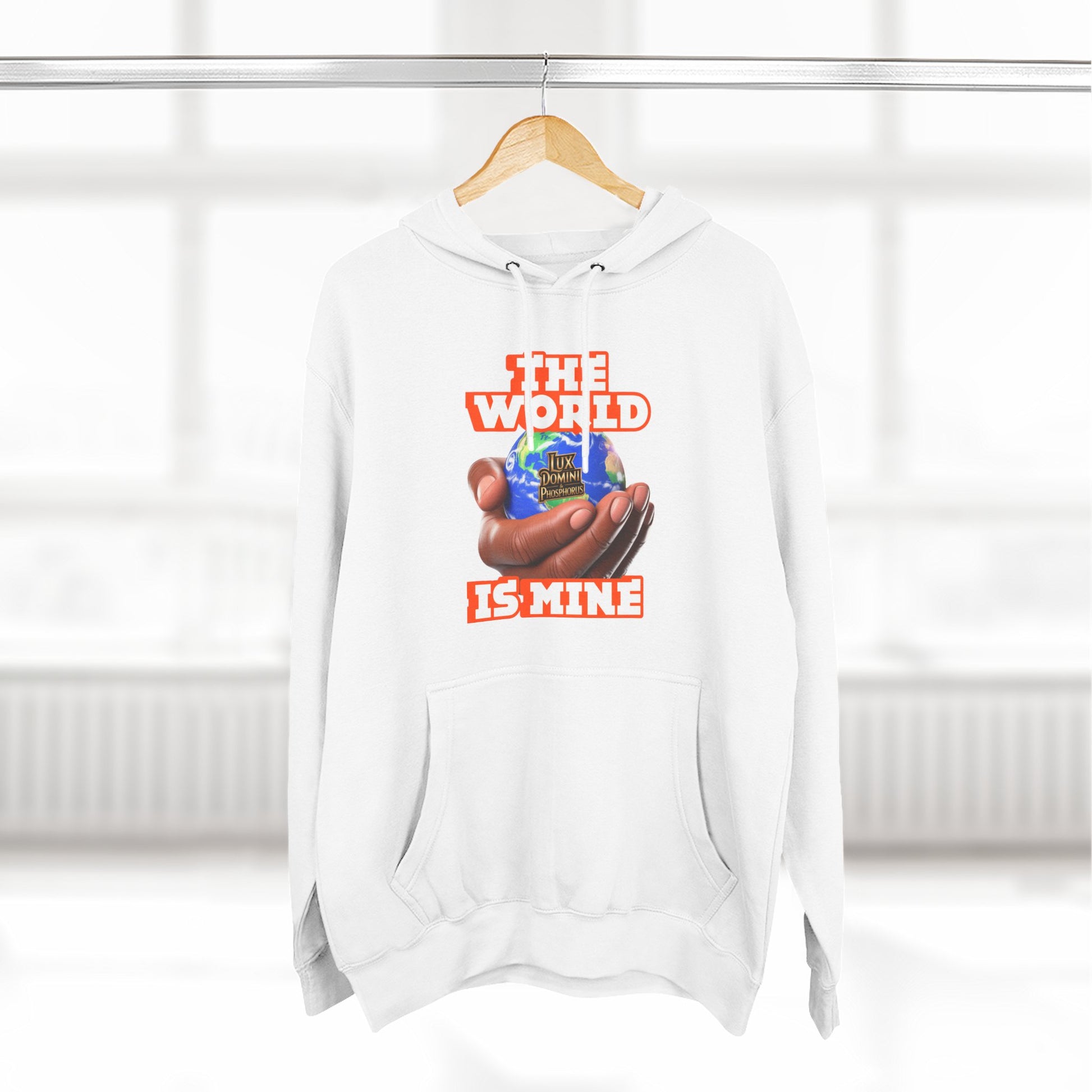 Hoodie - Lux Domini and Phosphorus The World Is Mine Design