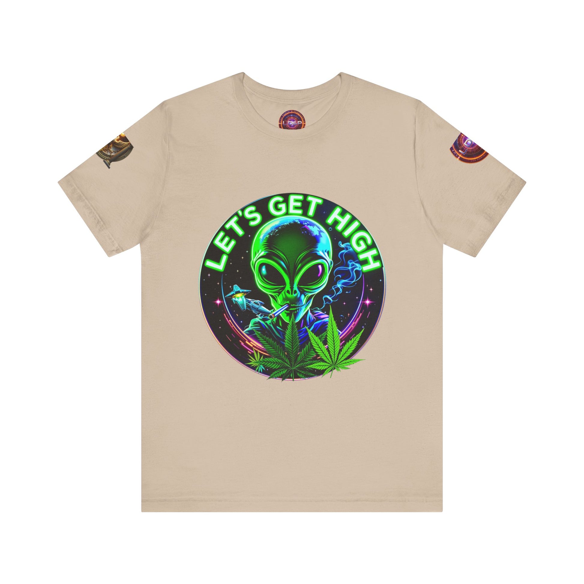 LD&P Apparel Designs Alien lets get high