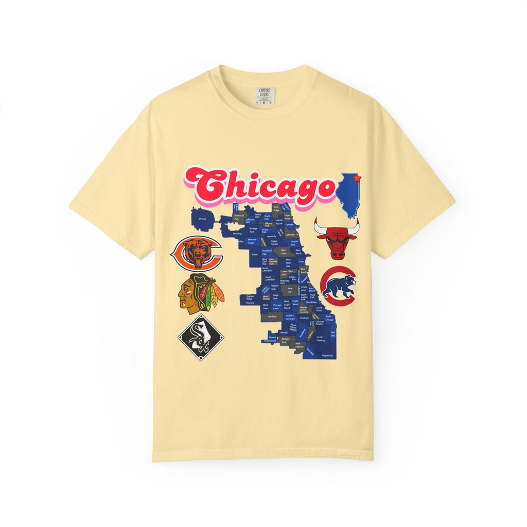 Chicago Unisex T-shirt - Vintage Chicago Design