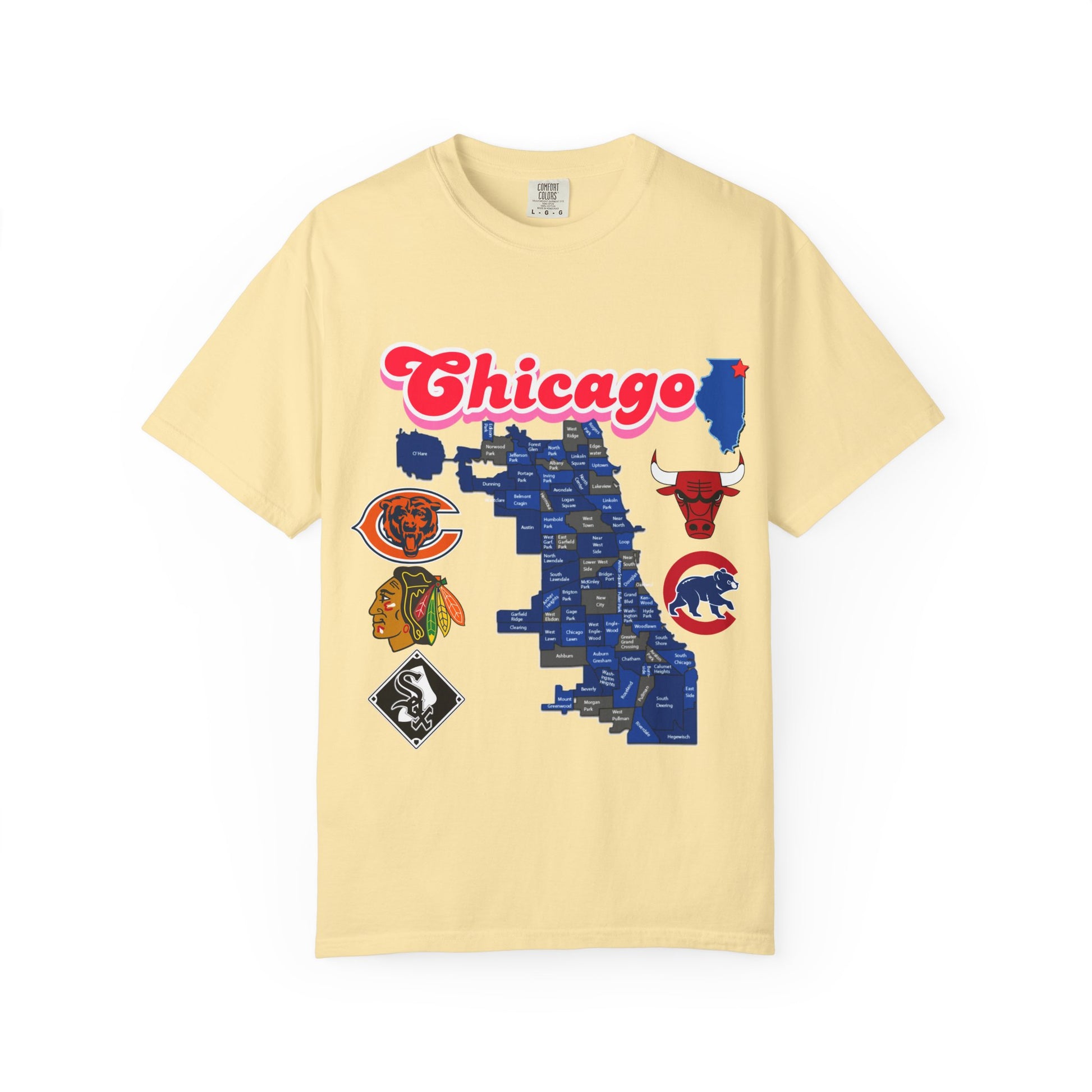 Chicago Unisex T-shirt - Vintage Chicago Design