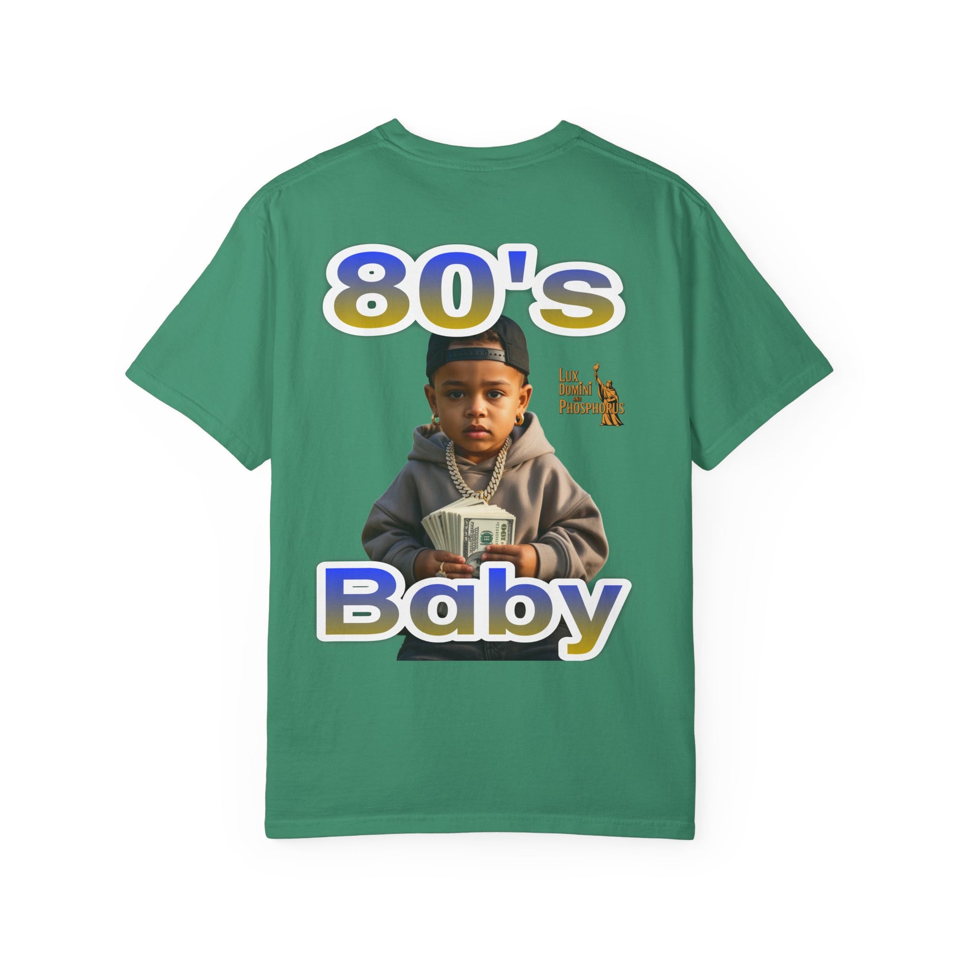 80s Baby Unisex Garment-Dyed T-shirt - LD&P APPAREL
