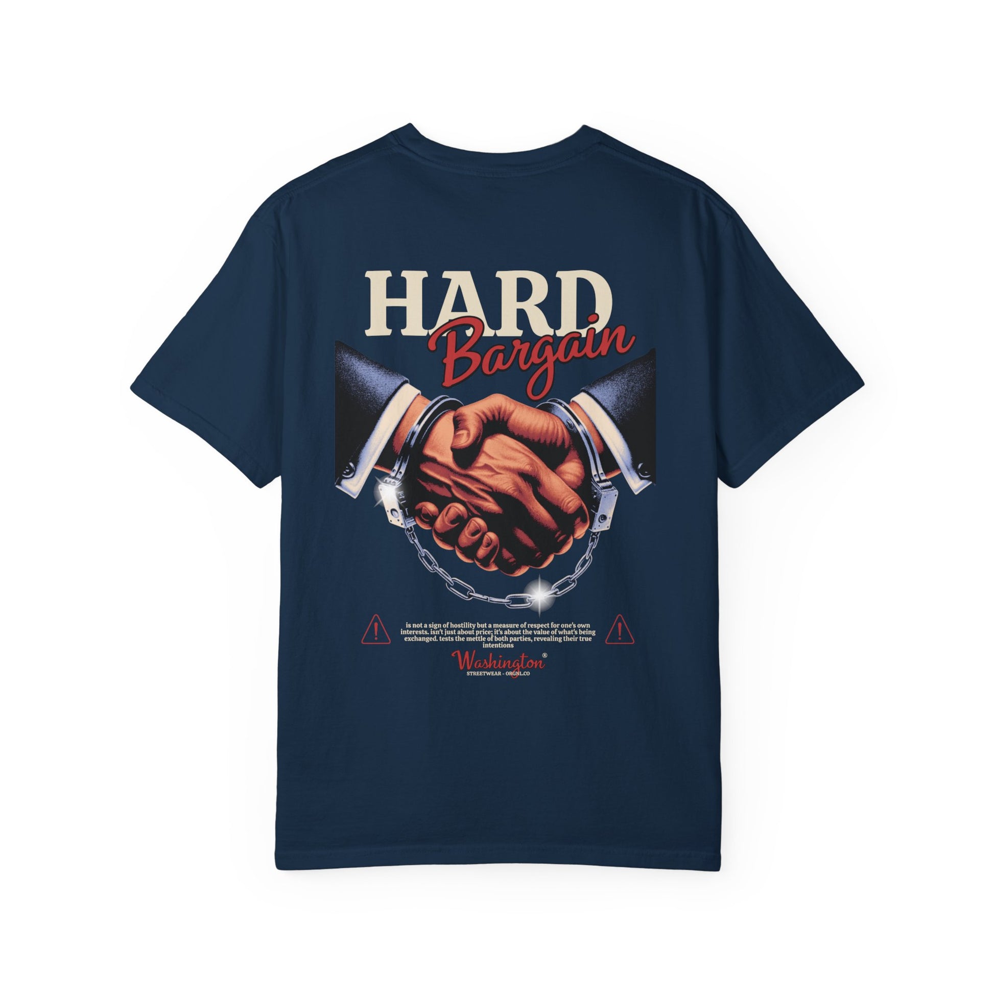 Garment-Dyed T-shirt Hard Bargain Graphic Tee