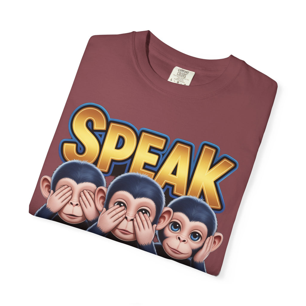 Graphic T-Shirt Speak See Hear No Evil design #2