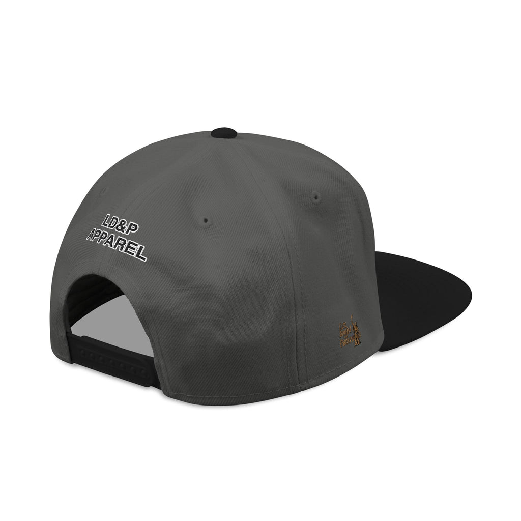 Embroidered Snapback Cap - LD&P Apparel Design