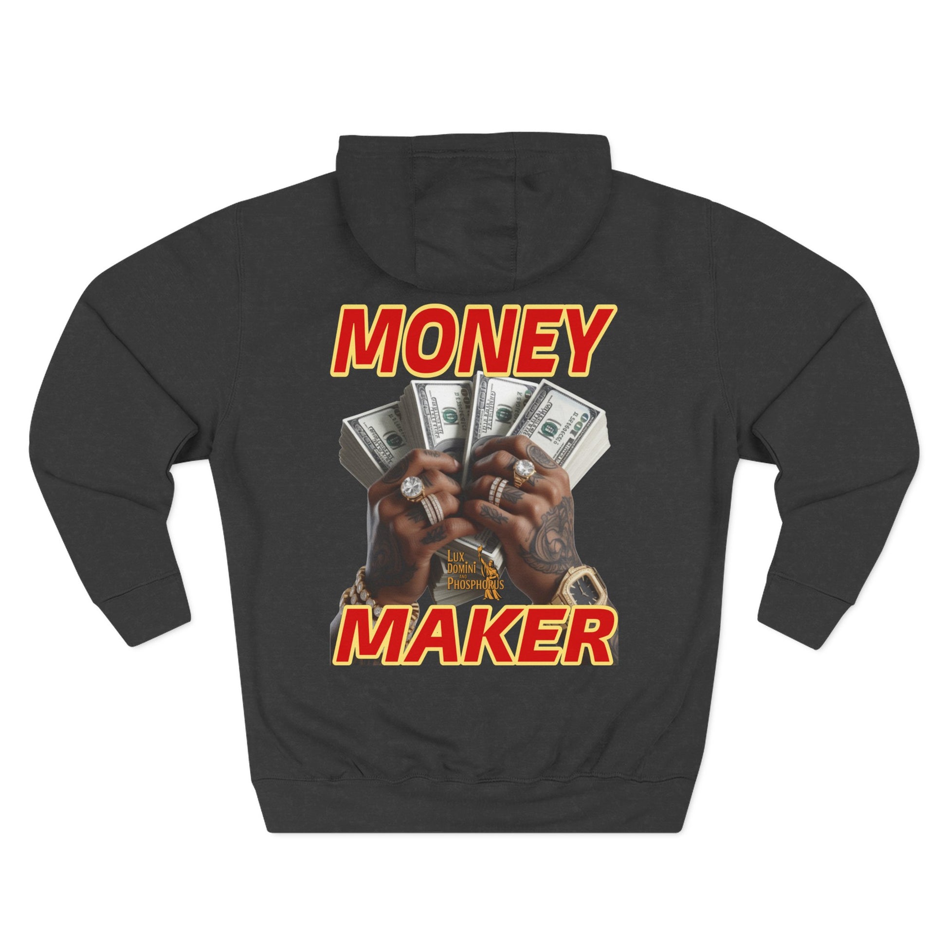 Fleece Hoodie - Money Maker Design