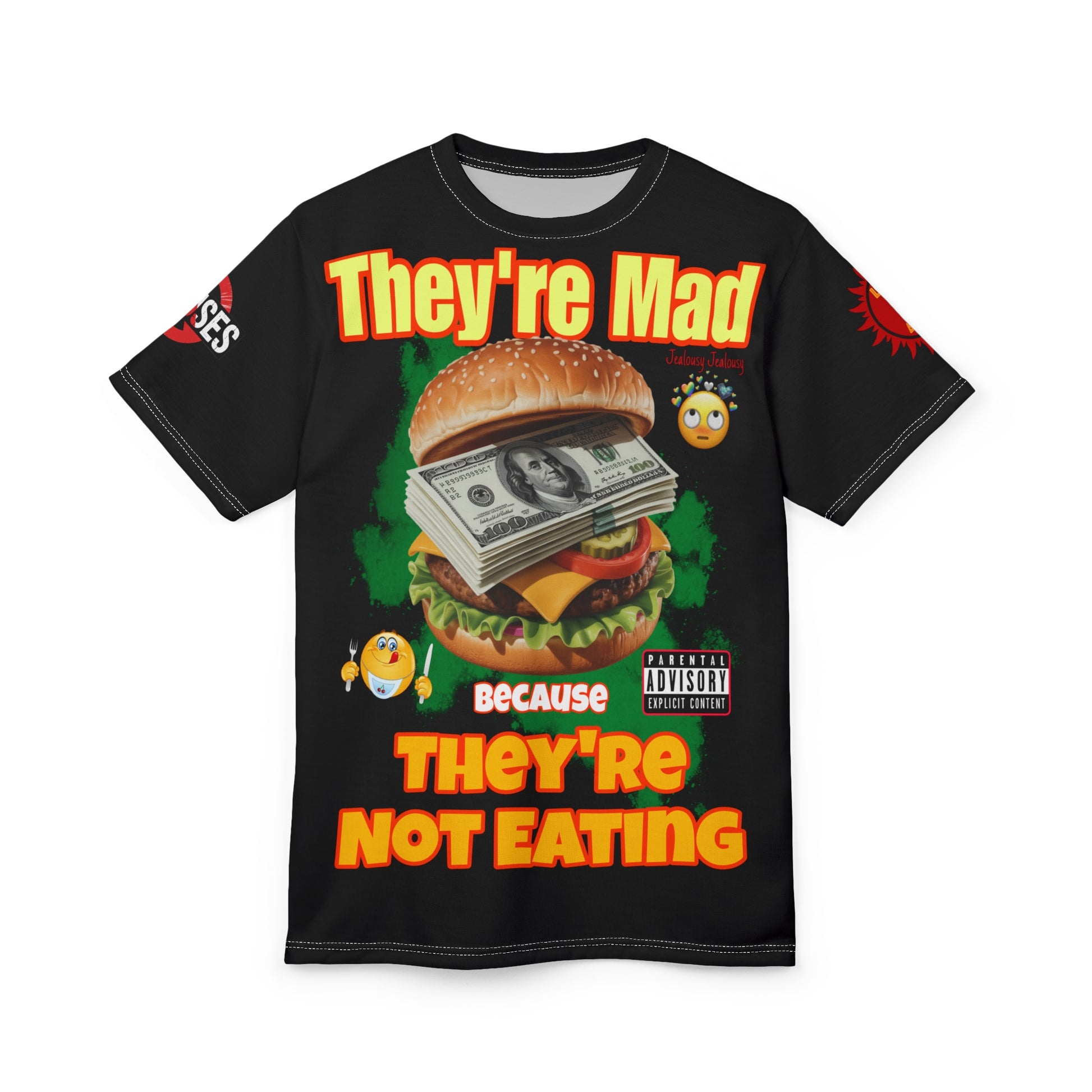 They're Mad Because They're Not Eating LD&P APPAREL Graphic Tee BLACK